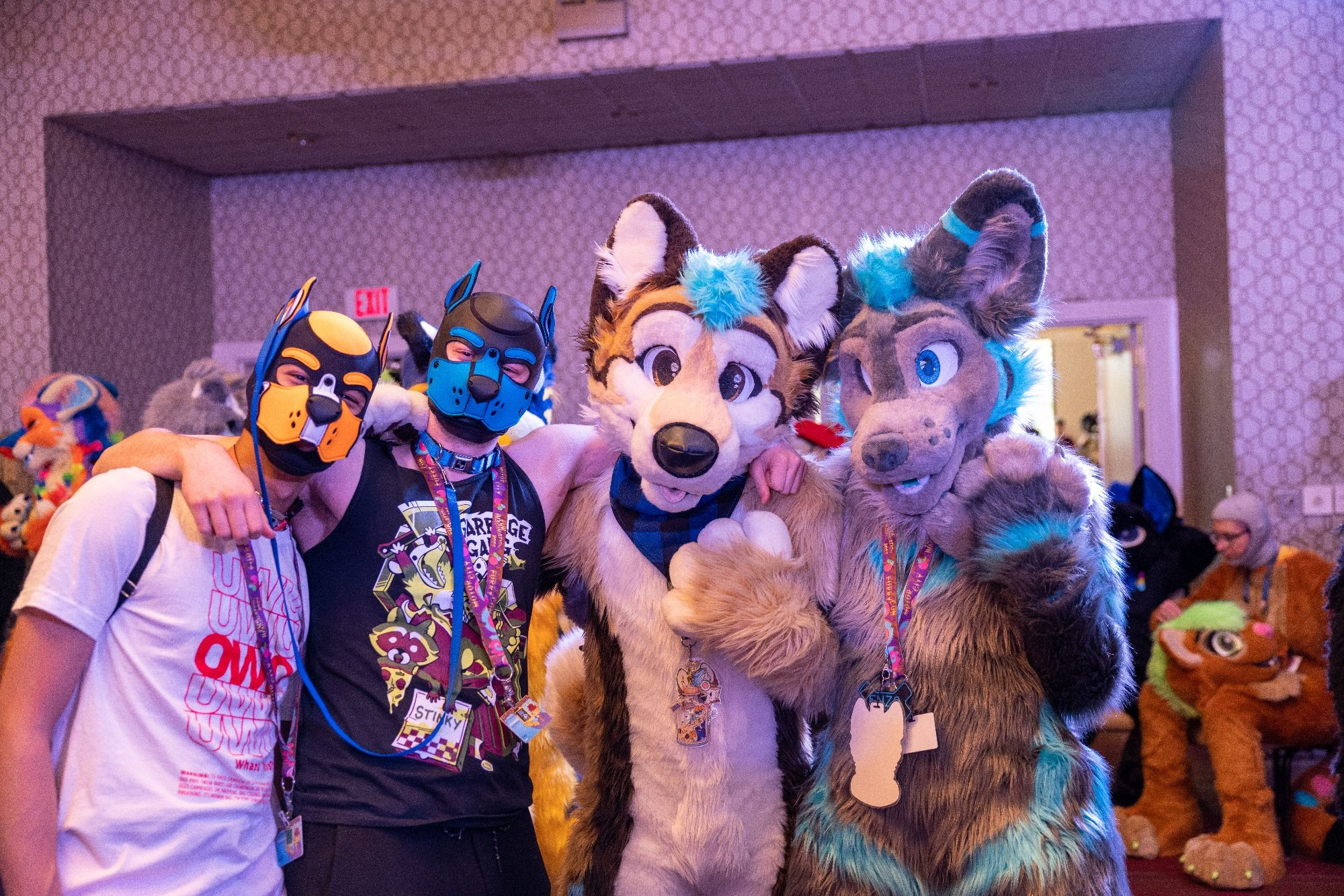 Me as Enzo and some friends at MCFC 2023