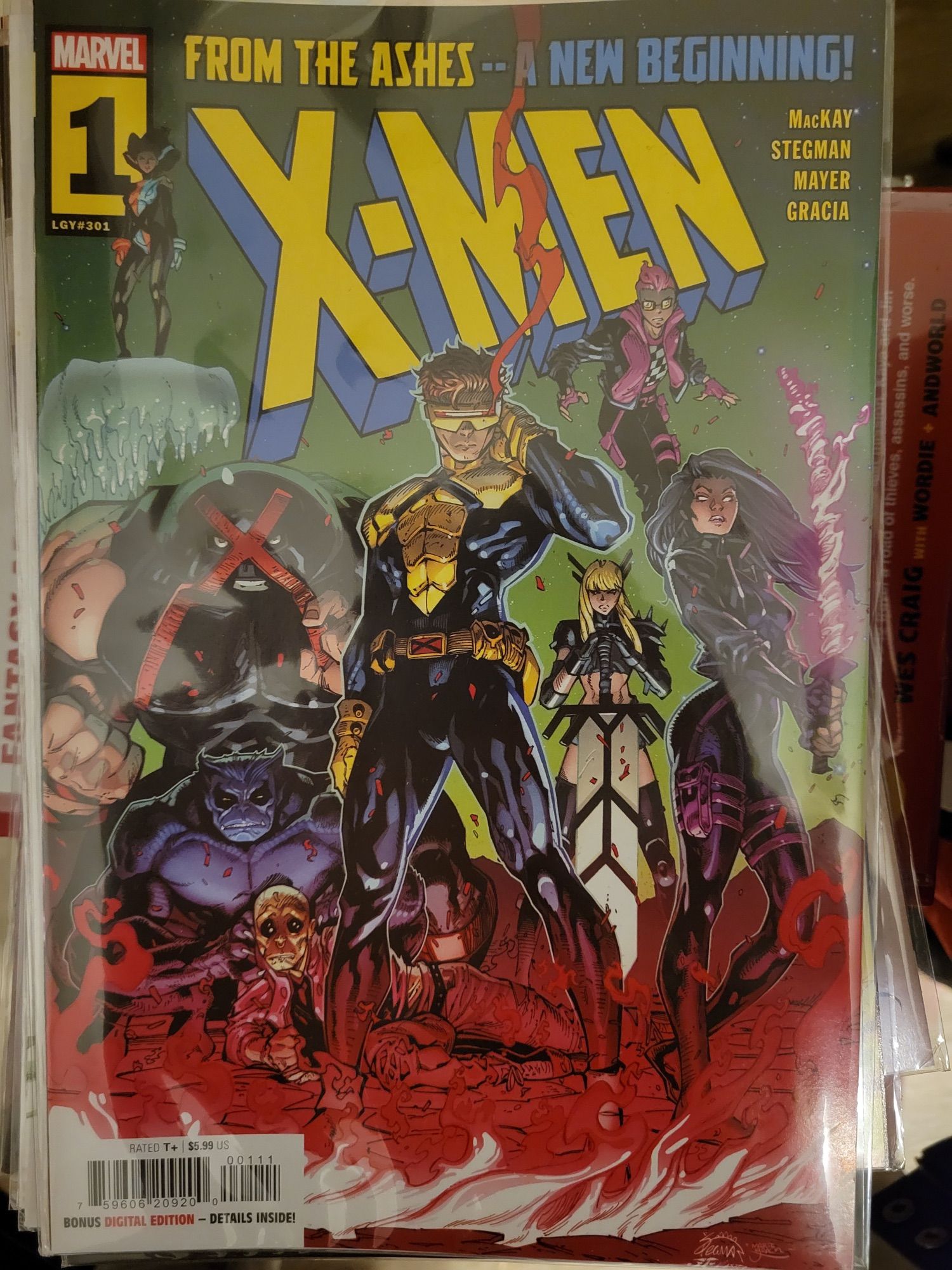 Cover of X-Men (2024 series) issue #1 (Marvel Comics, 2024)