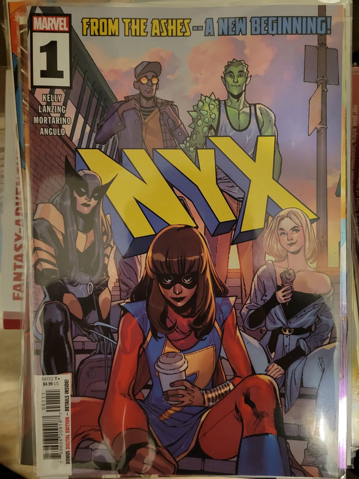 Cover of NYX (2024 series) issue #1 (Marvel Comics, 2024)