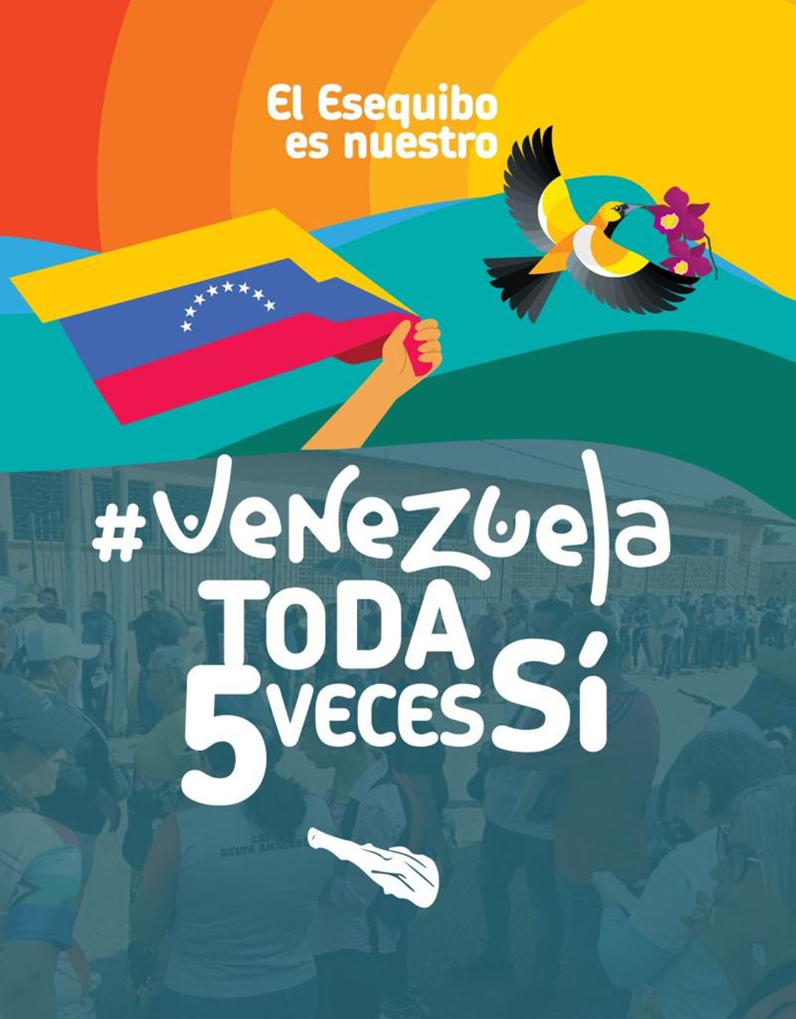 #VenezuelaToda5VecesSí