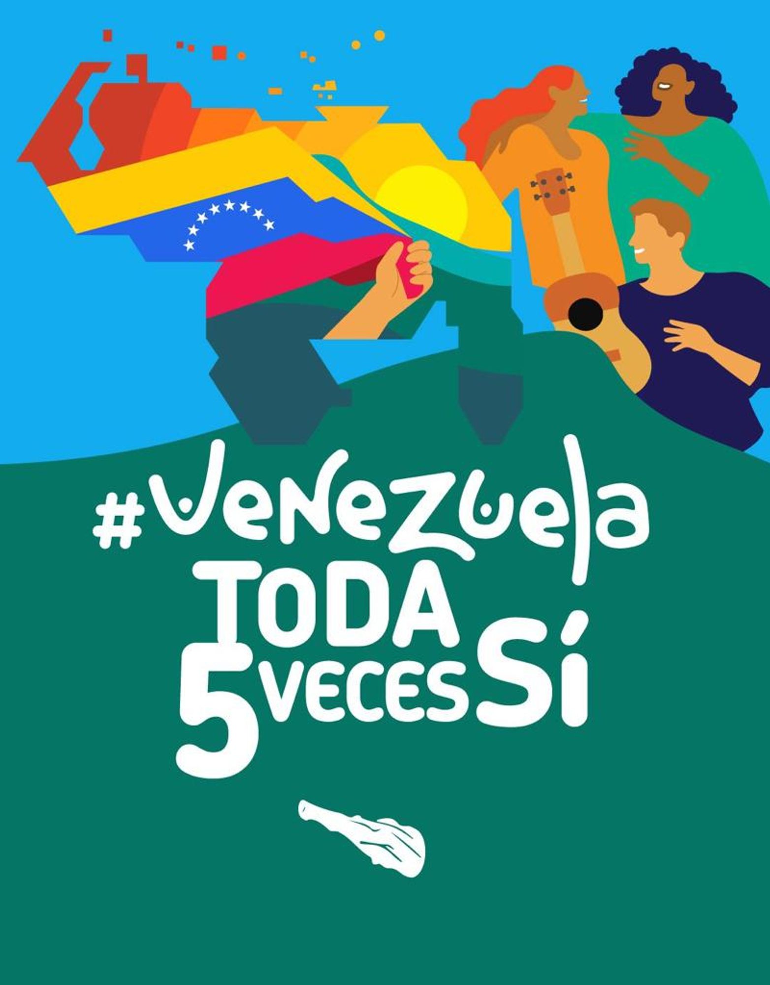 #VenezuelaToda5VecesSí