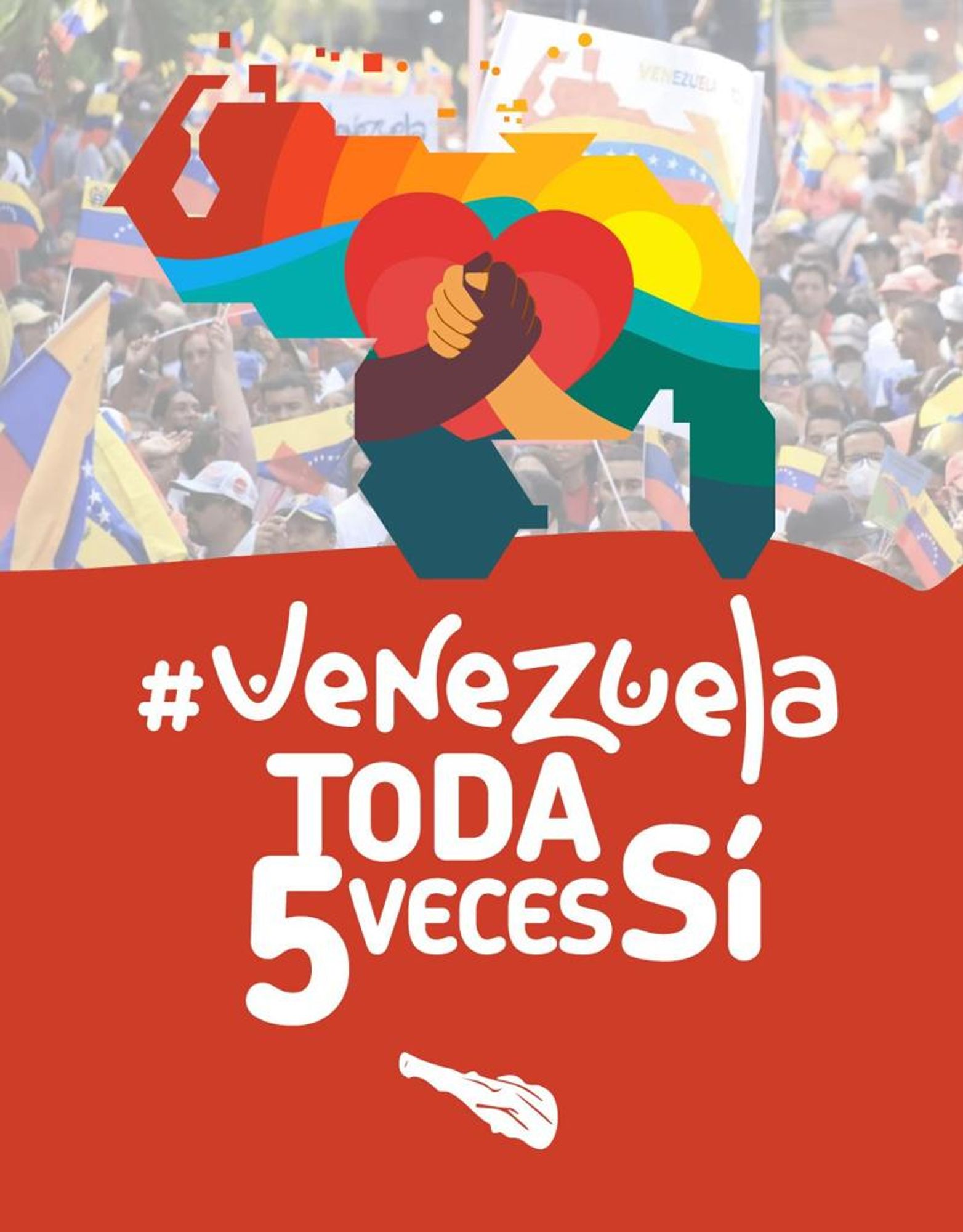 #VenezuelaToda5VecesSí