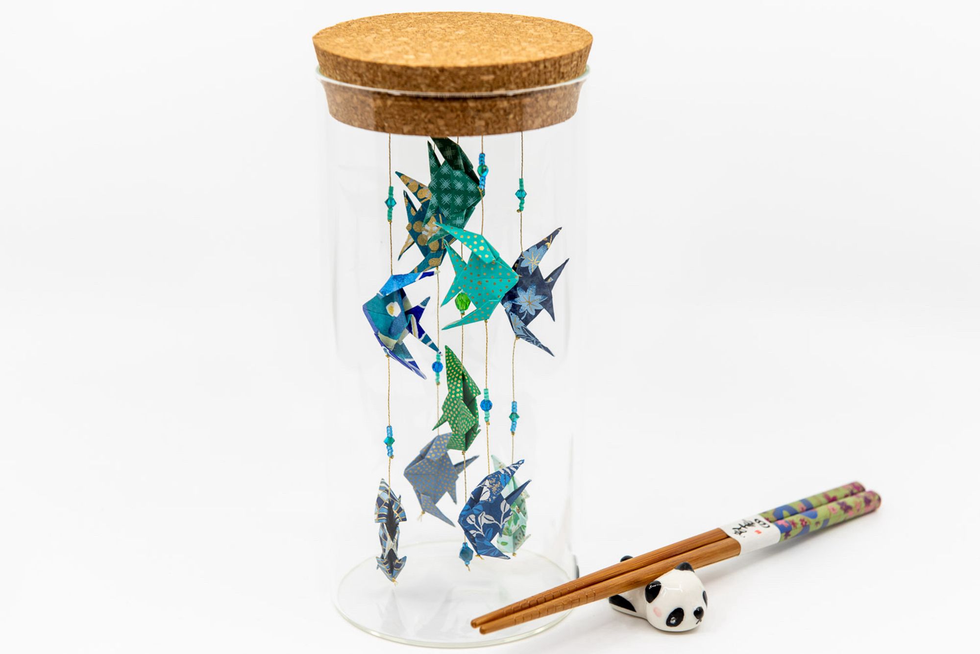 Aquarium de poche en papier japonais