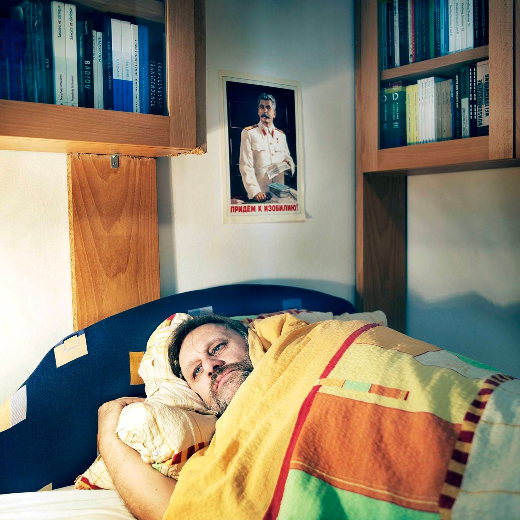 Zizek en la cama