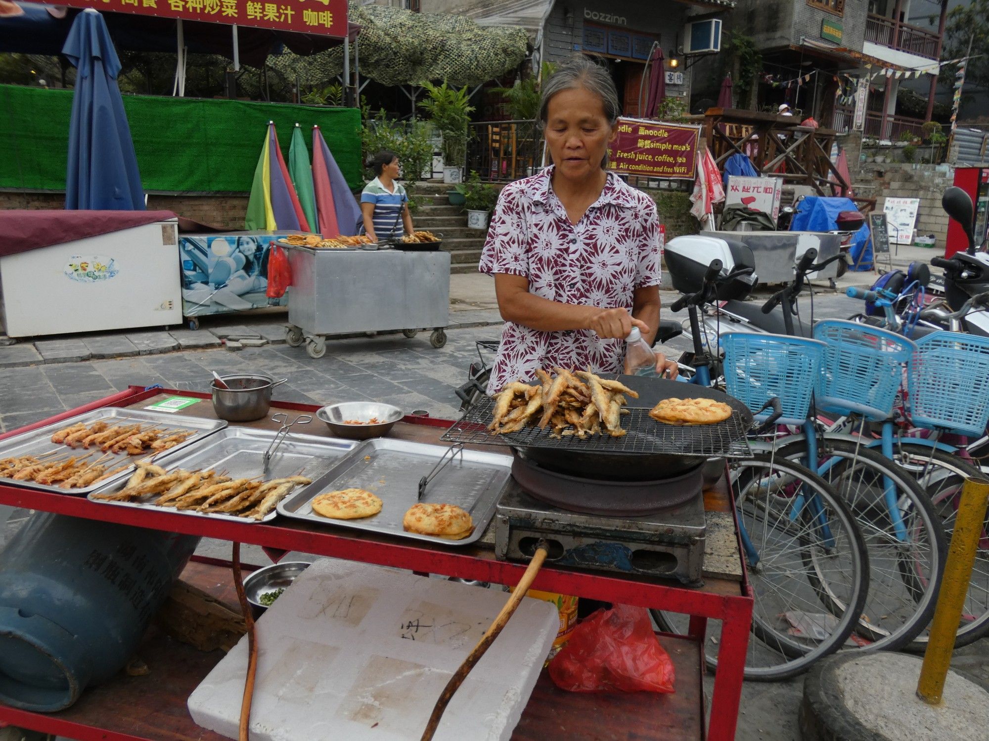 Street food vendor