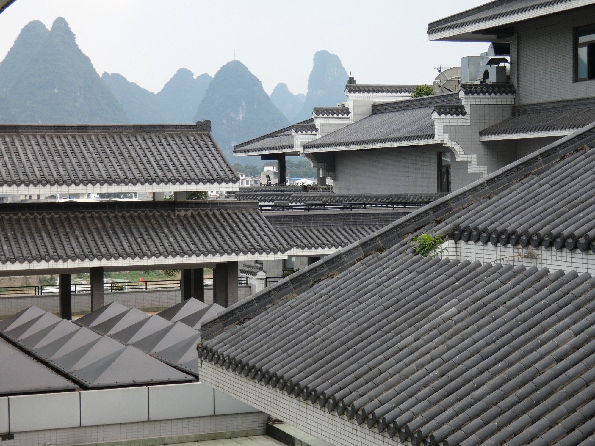 View from our hotel in Guilin