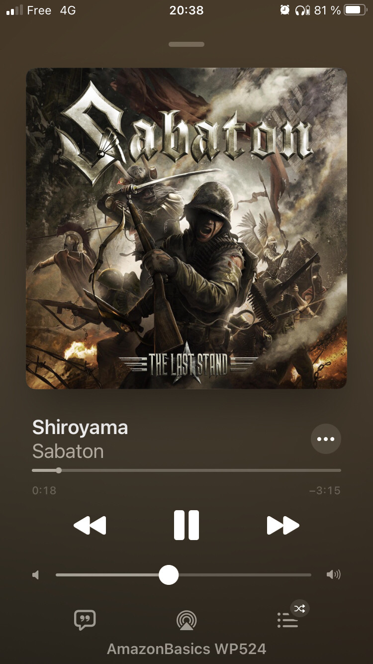 Sabaton - Shiroyama