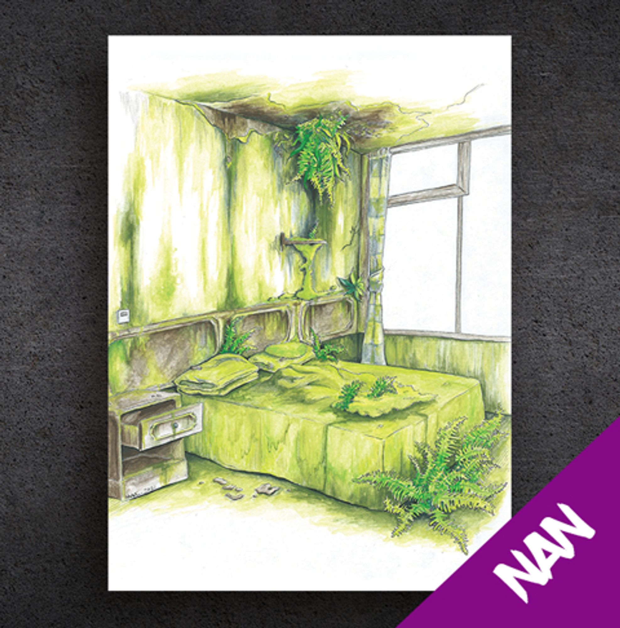 "Abandoned:Hotel"

One of a three-piece series called "Abandoned", this print features the watercolor illustration of Nan and is available in either 5x7" or 9x12"" on matte finish cardstock, perfect to frame or hang directly in your home or office.

(Inspired by footage from LostIreland // TikTok)