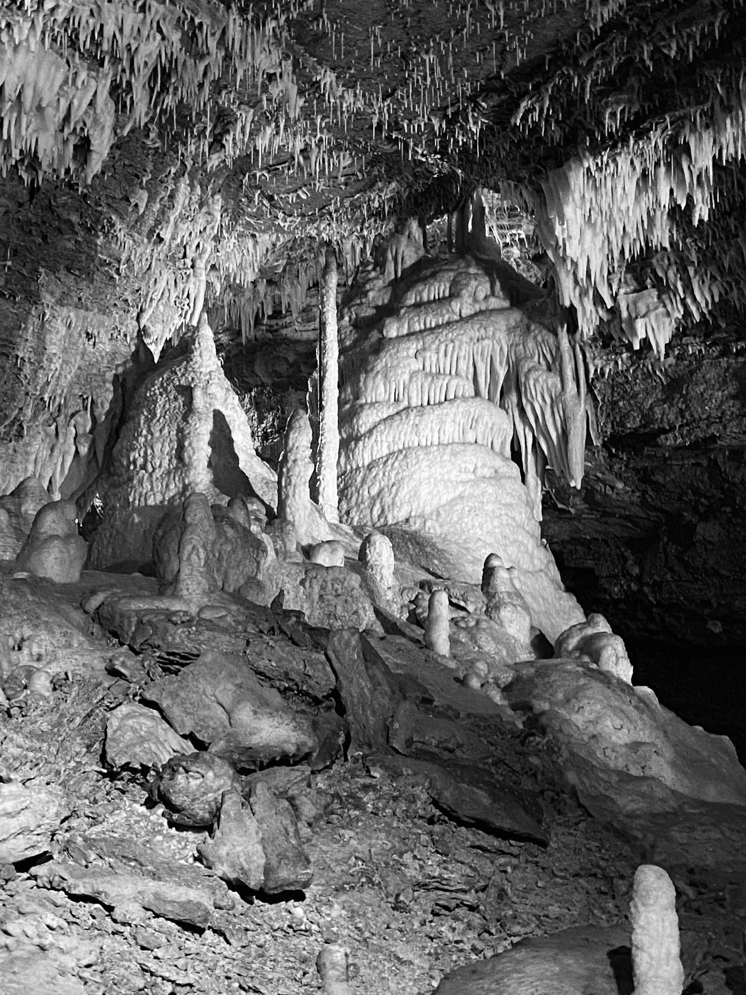 Tropfsteinhöhle in Eberstadt/Buchen