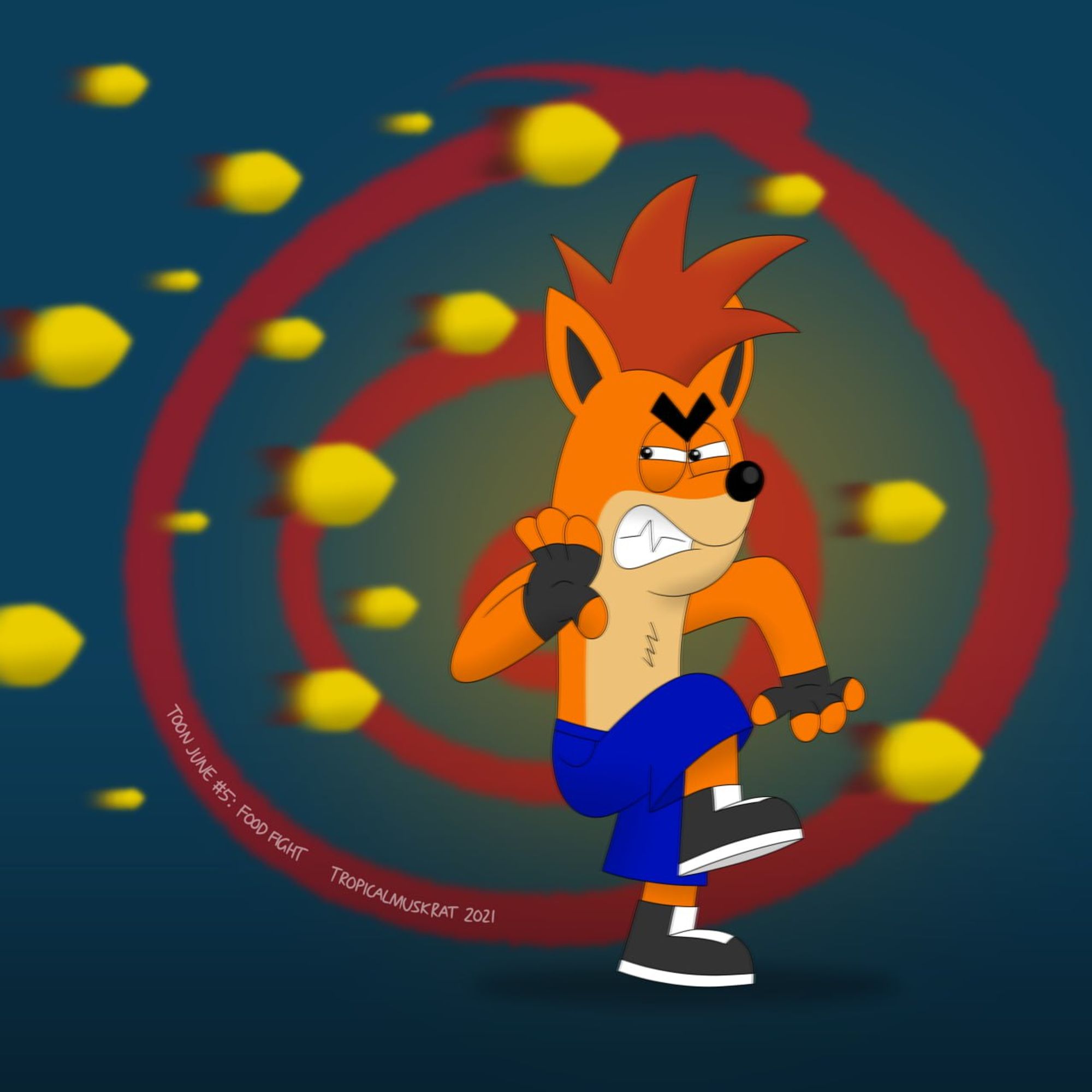 Crash Bandicoot (June 2021)

Yeah, you could call it a food fight!