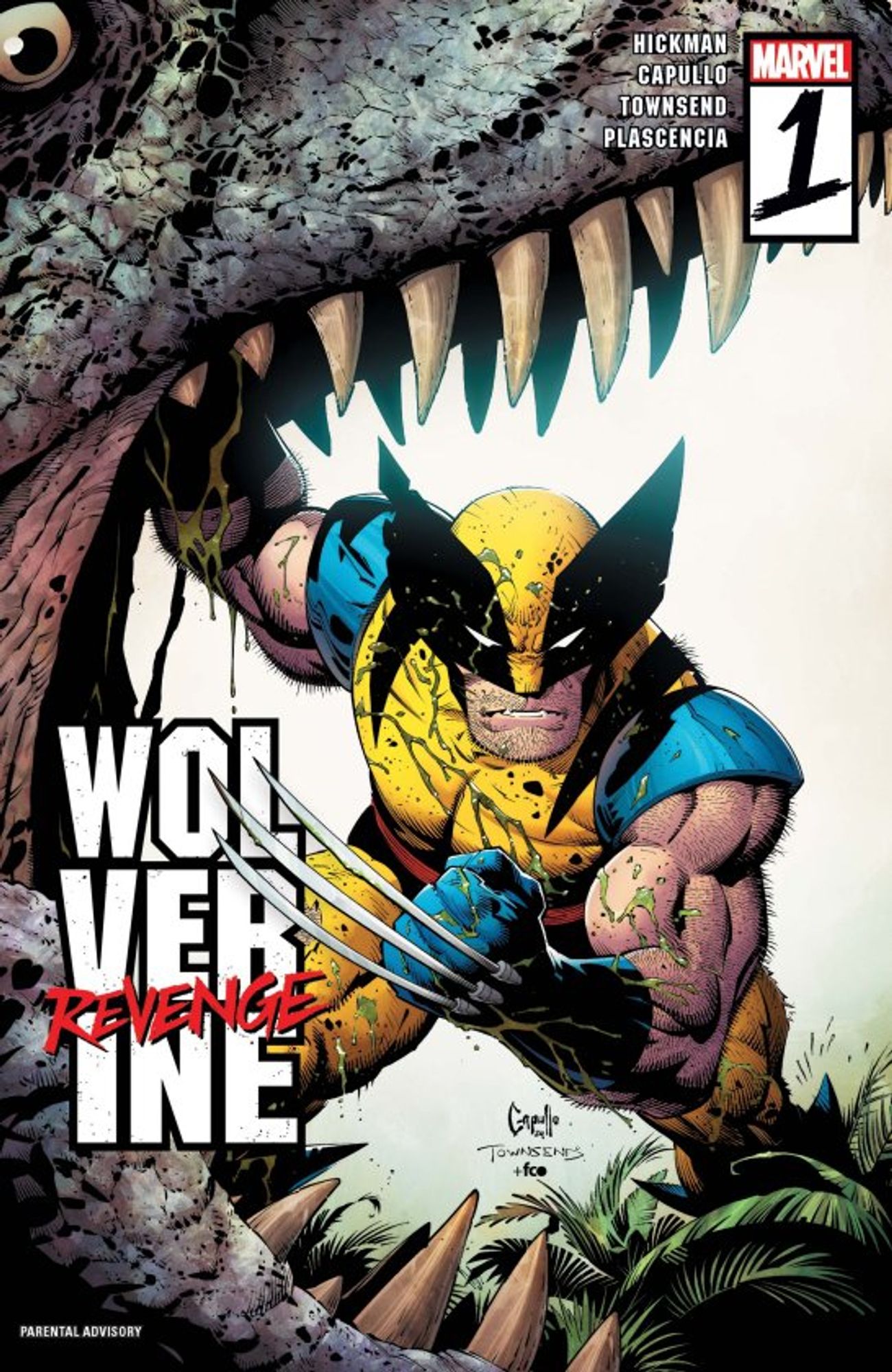 Wolverine – Revenge #1 cover.