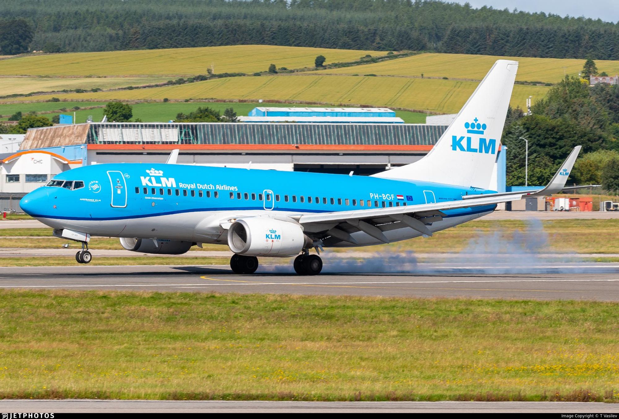 Picture of captured plane.