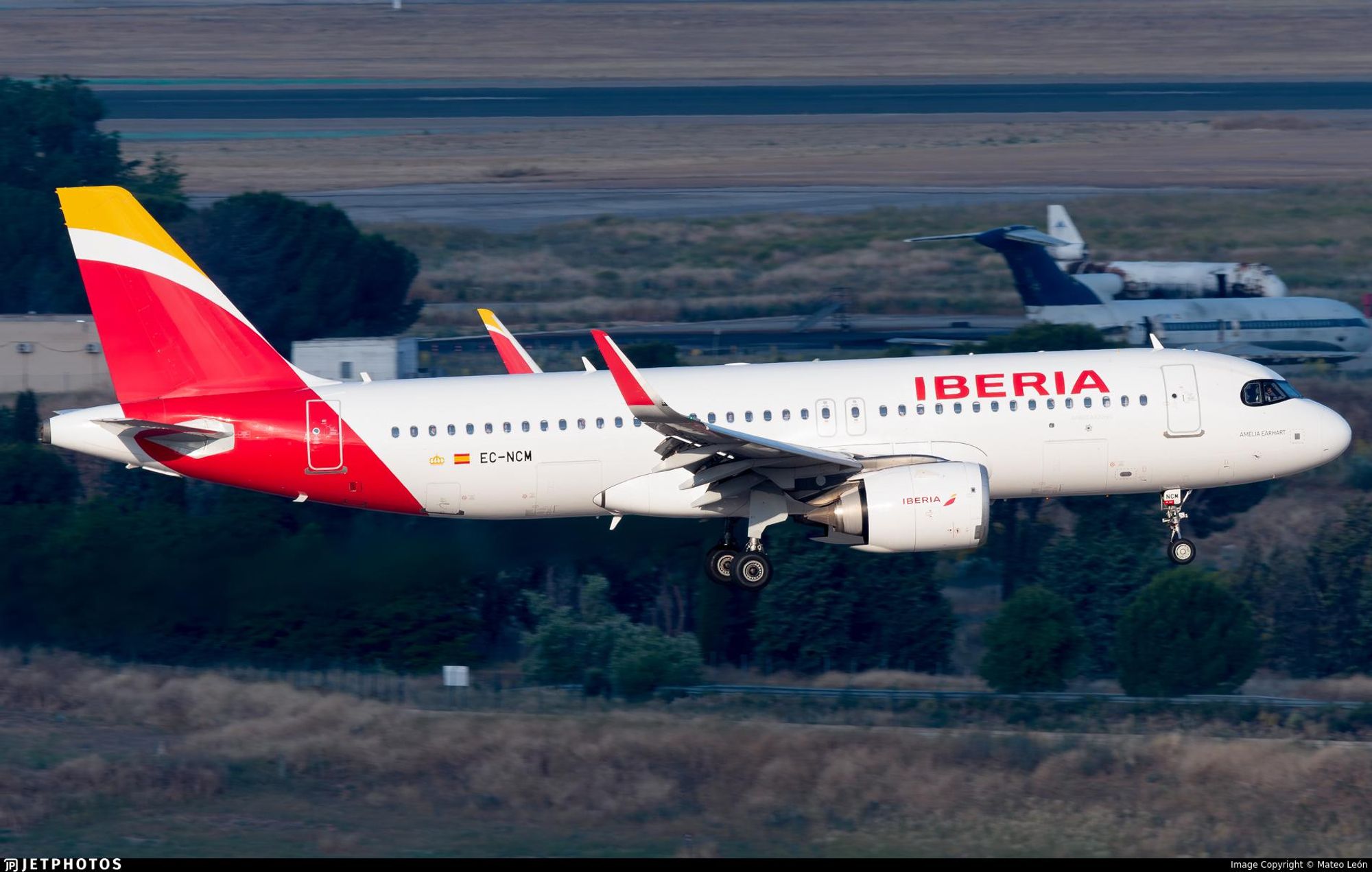 Picture of captured plane.