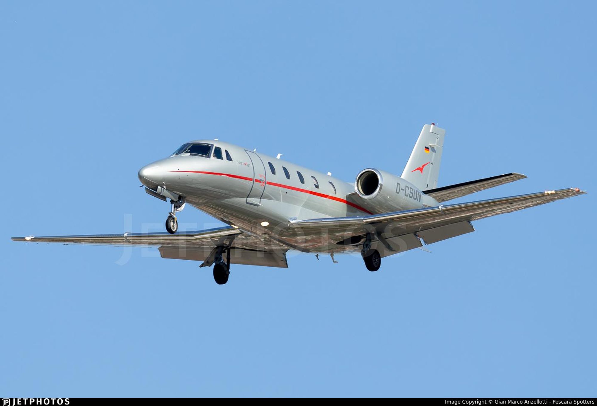 Picture of captured plane.