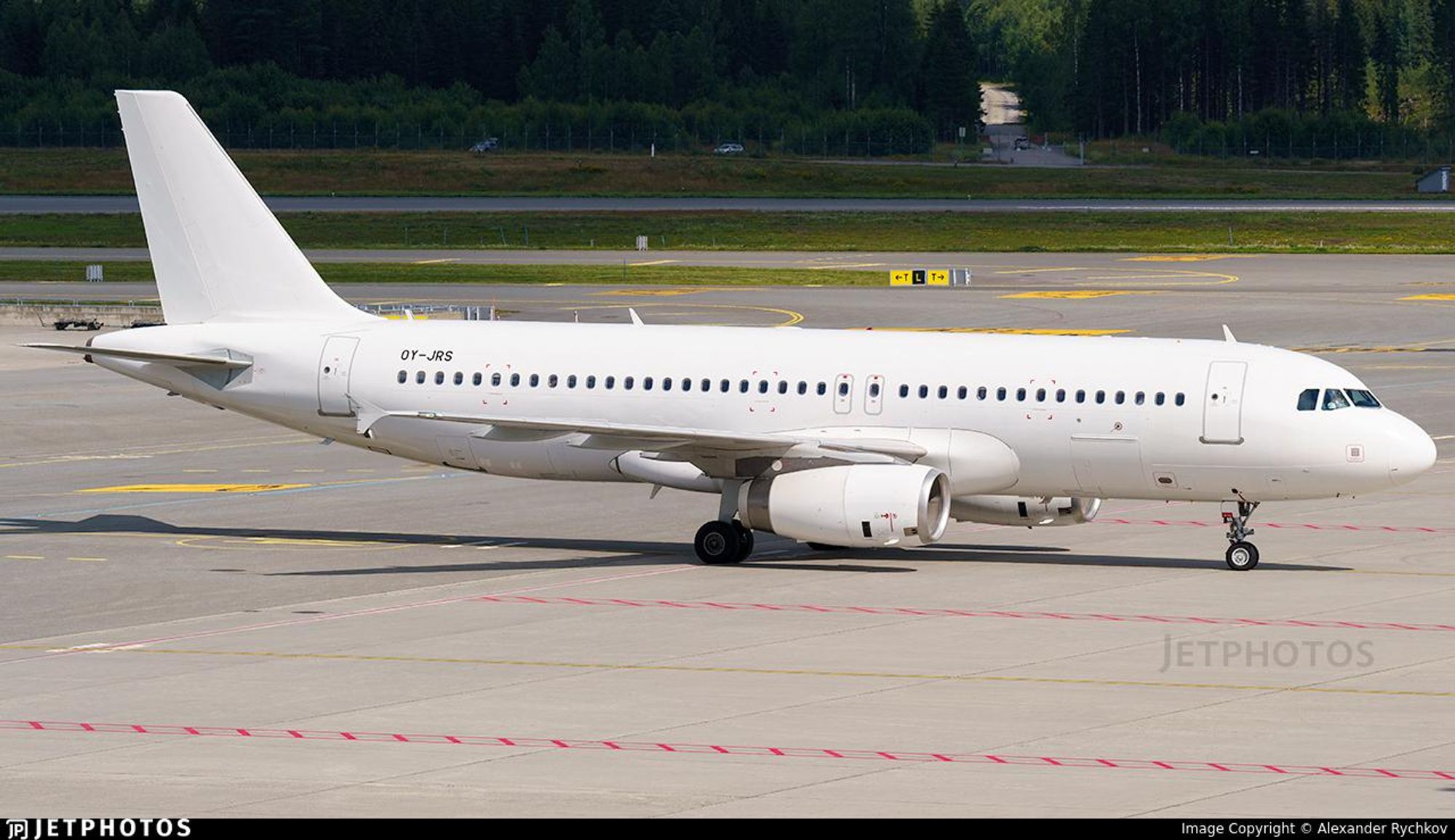 Picture of captured plane.