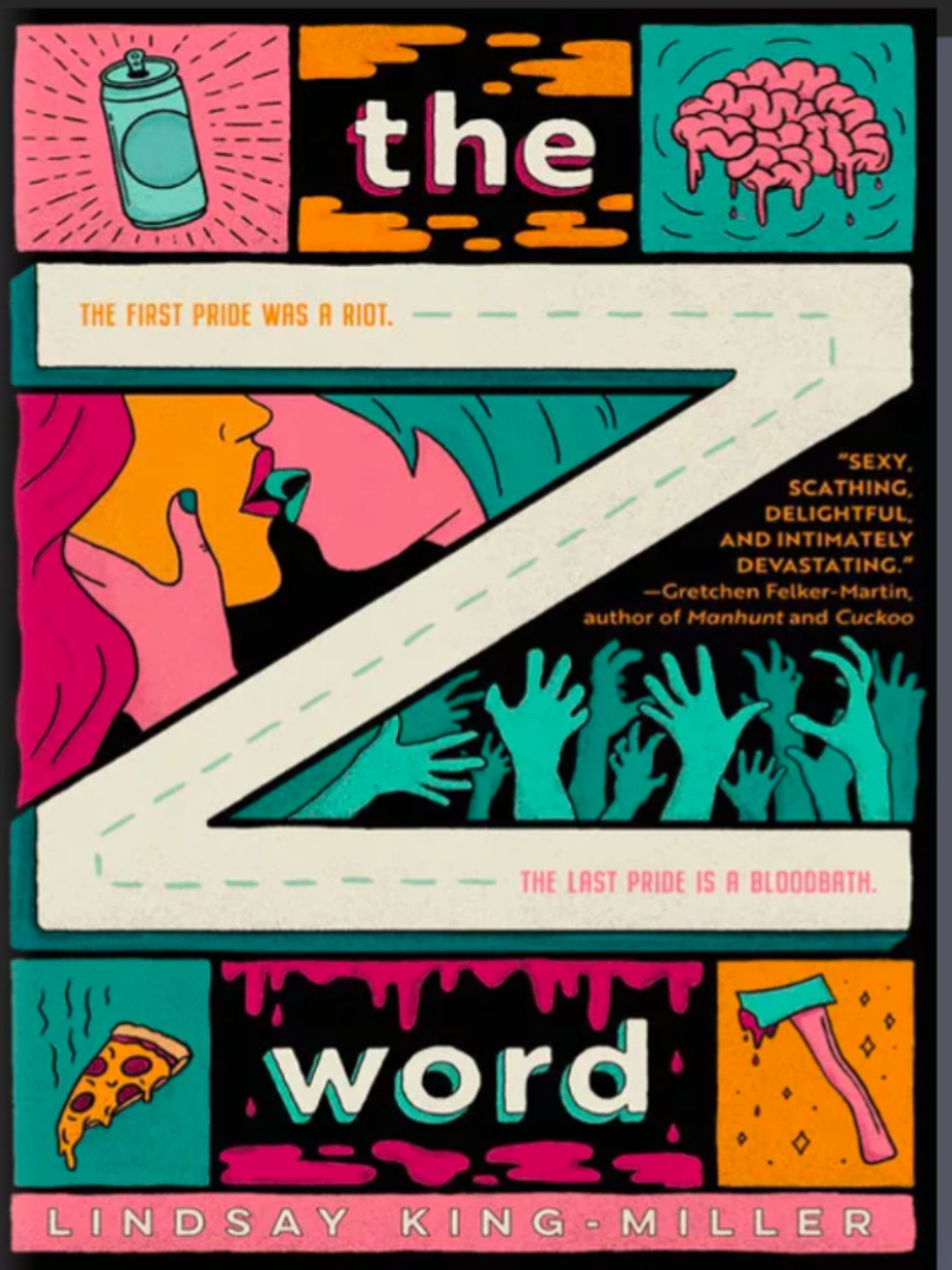 Cover of THE Z WORD by Lindsay King-Miller, artwork by Andie Reid