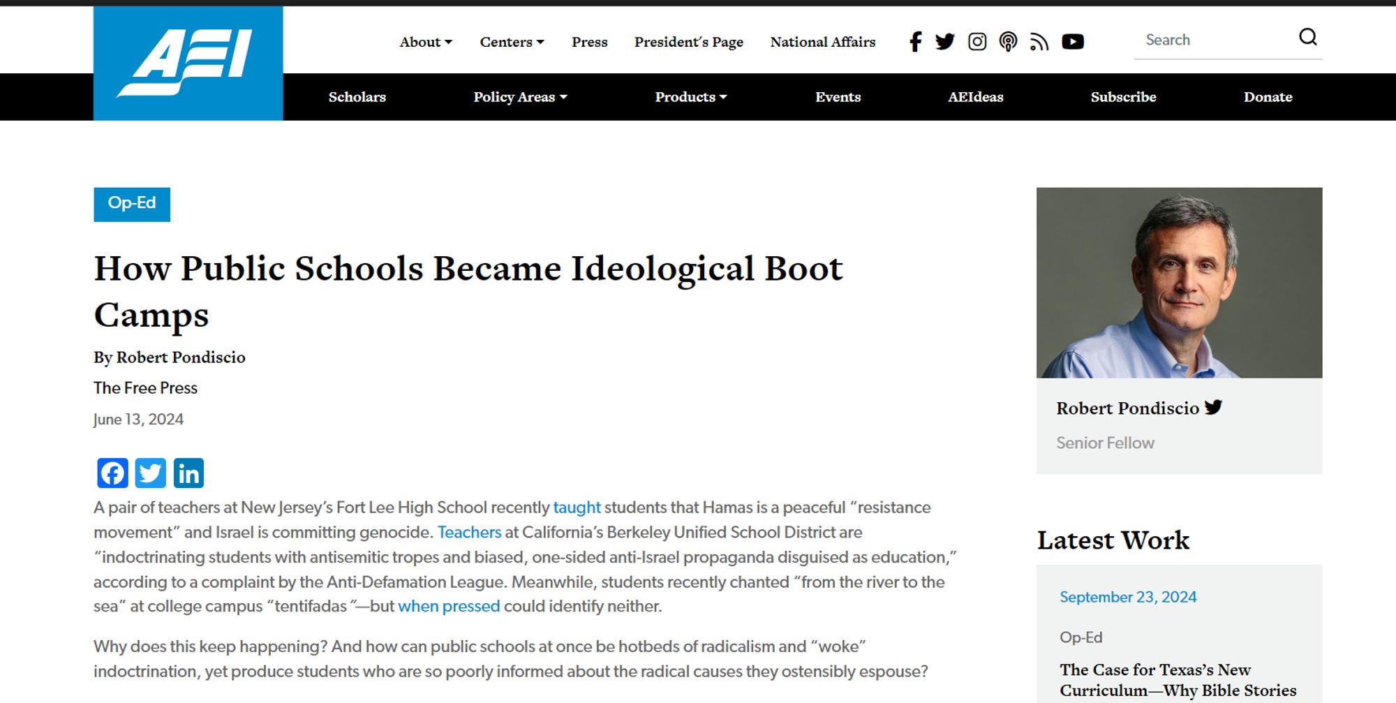 How Public Schools Became Ideological Boot Camps