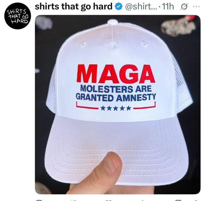 New hat just dropped.