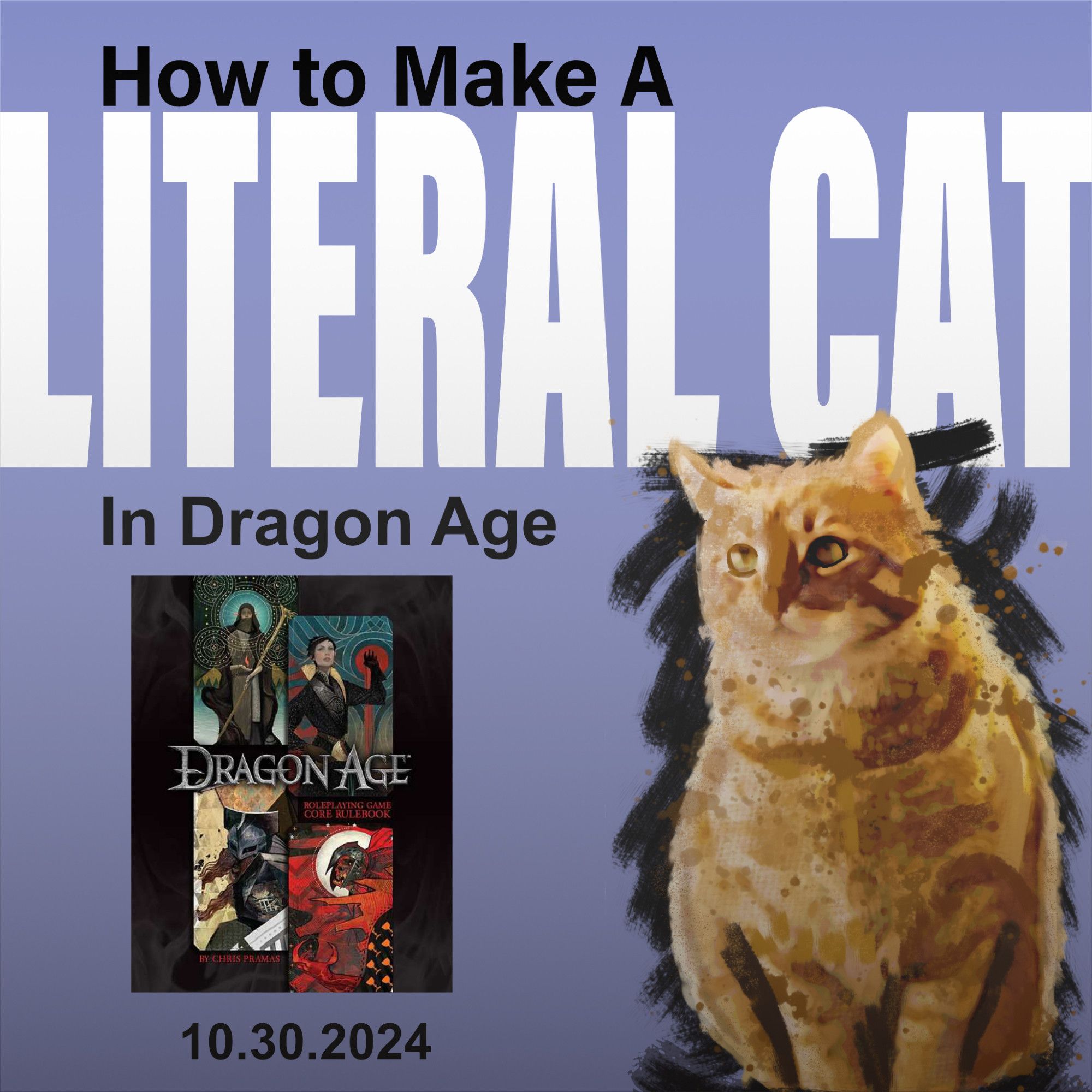 How to Make a Literal Cat in Dragon Age