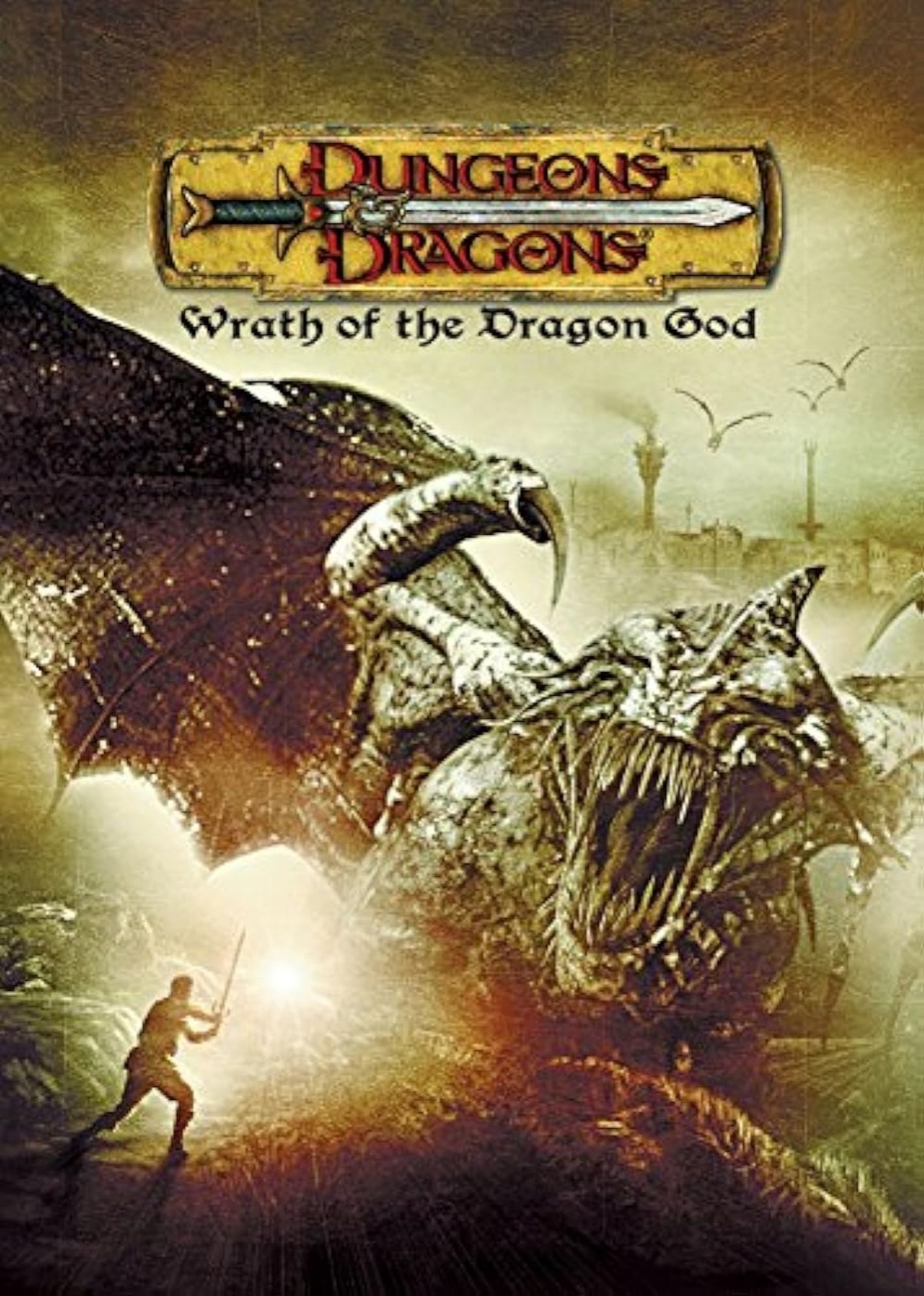 The poster for the 2005 film Dungeons & Dragons: Wrath of the Dragon God.