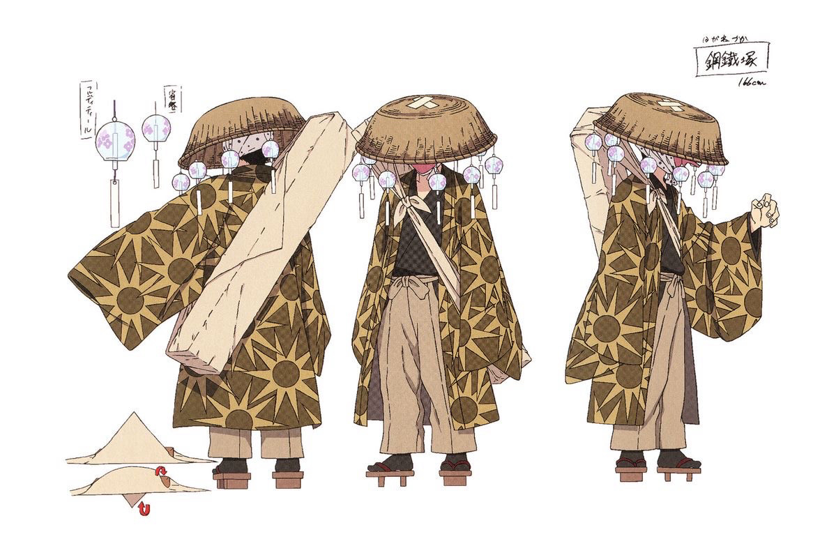 S1 Hotaru Haganezuka reference sheet