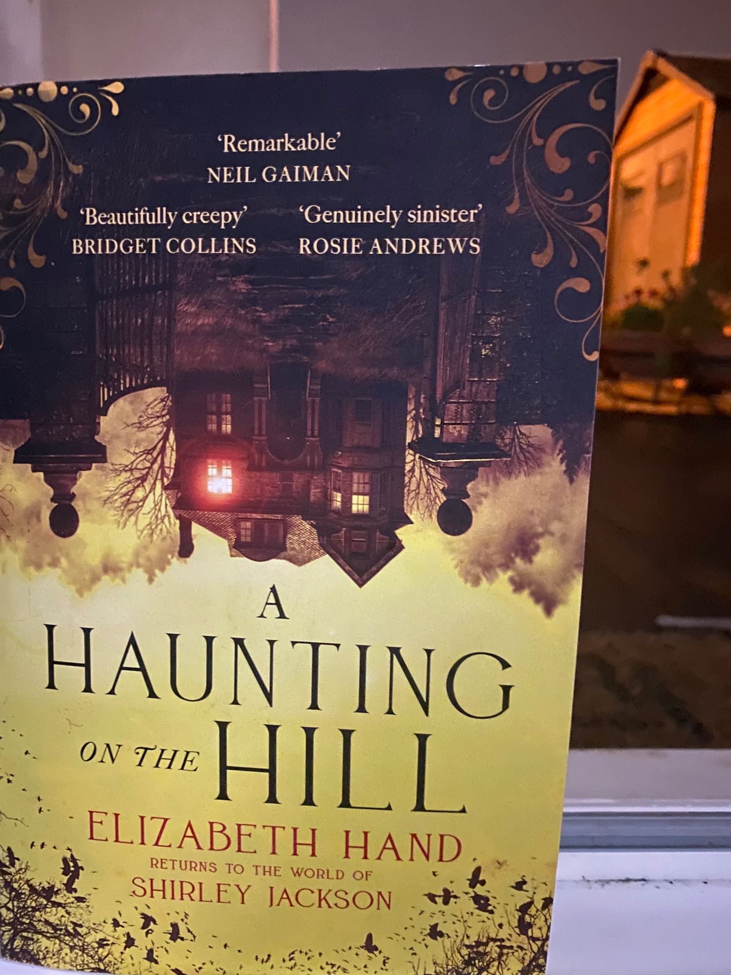 Book: A haunting on the hill by Elizabeth Hand.