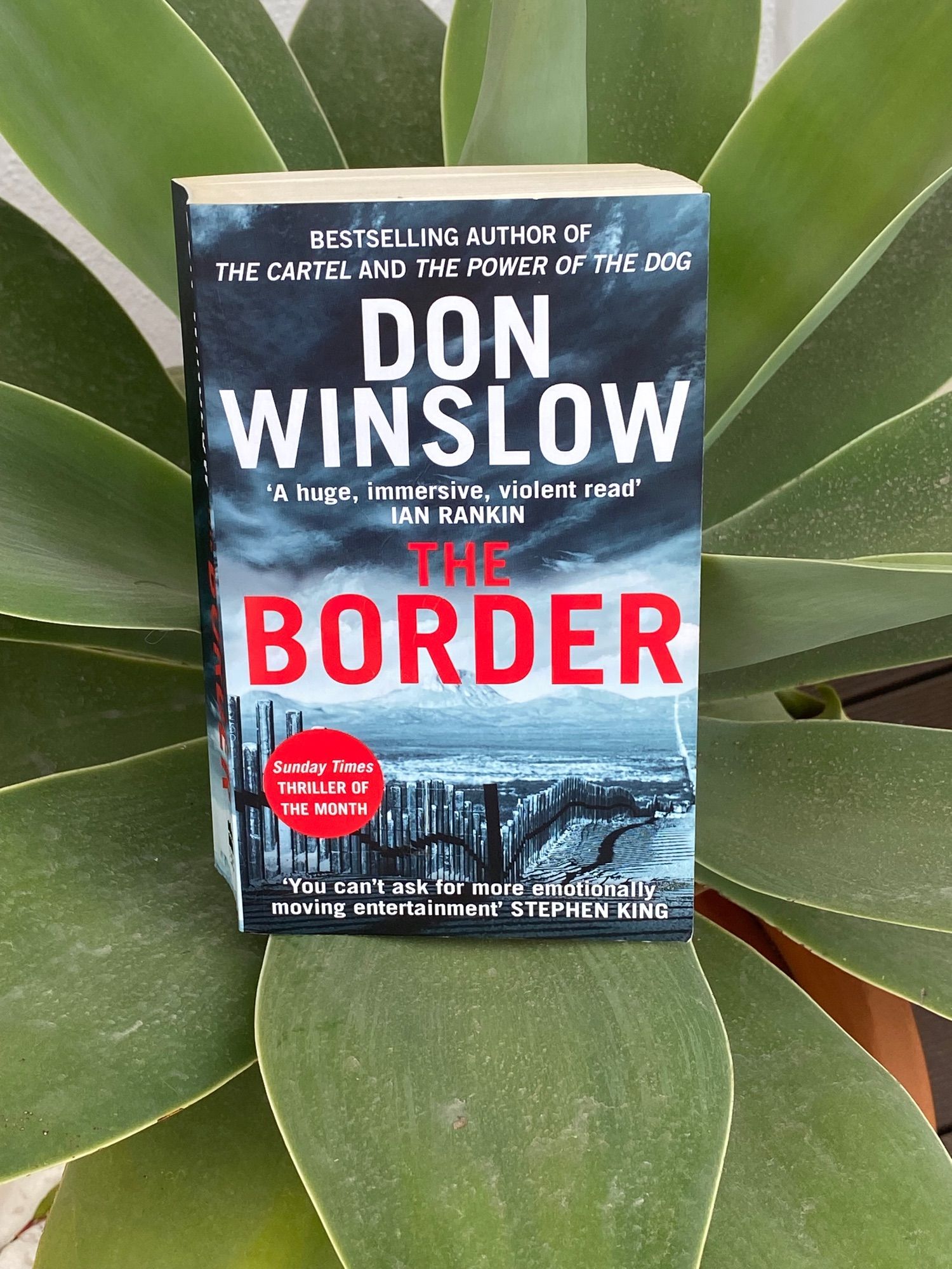 Book: The Border by Don Winslow.