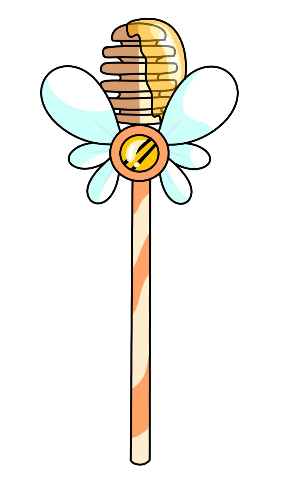 Ms Mage’s Honey Wand Staff!