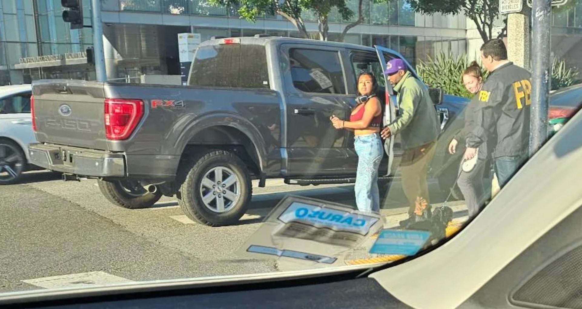 Fake "FBI" agents kidnap Latina woman off the streets of Los Angeles.
