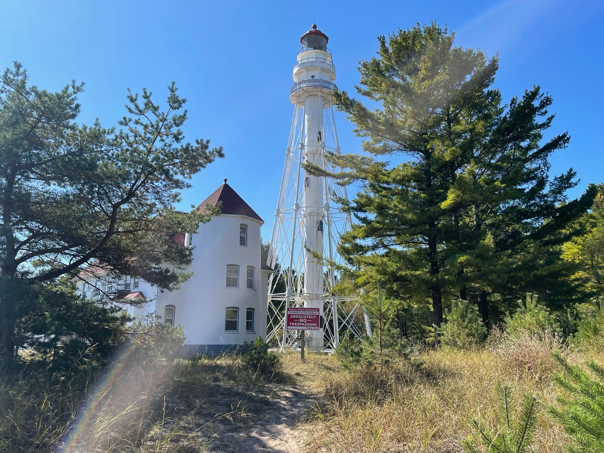 Lighthouse at Radley Point (Two Rivers), Wisconsin