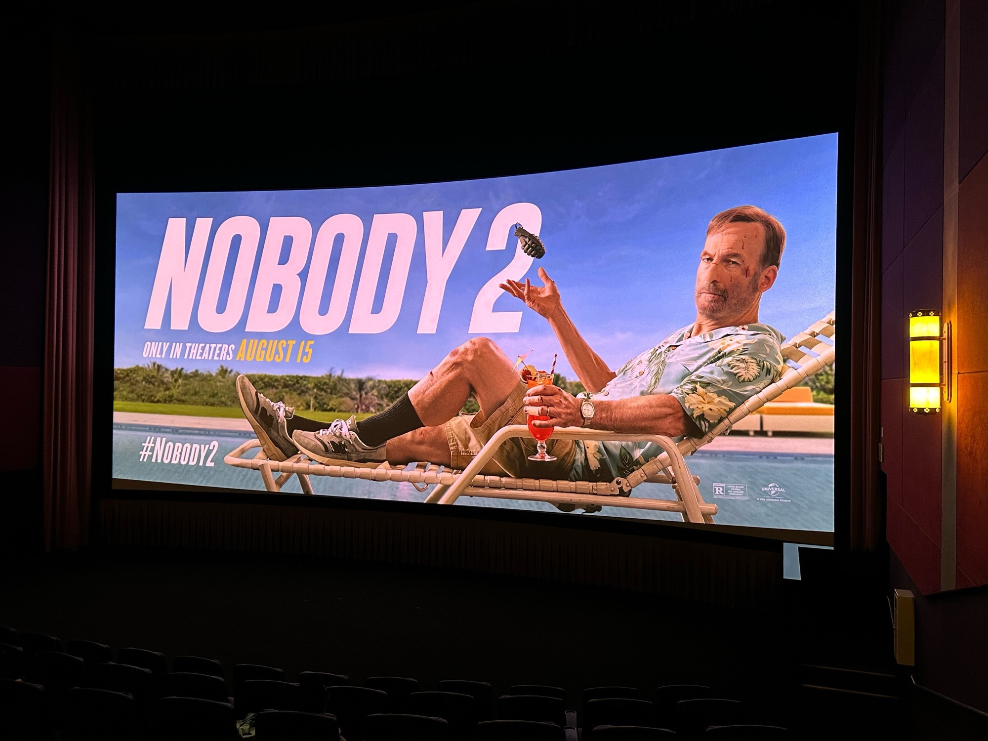 Screenshot of the title card for NOBODY 2