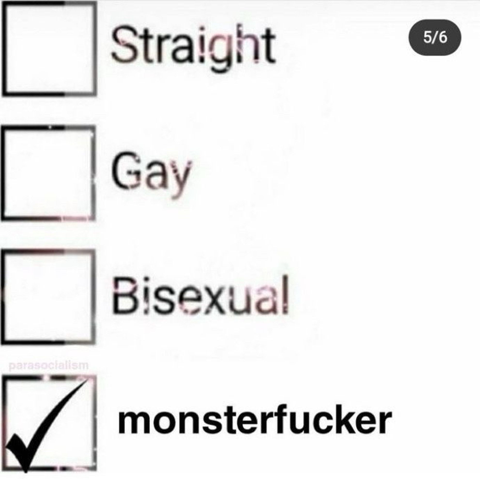 Monster fucker meme