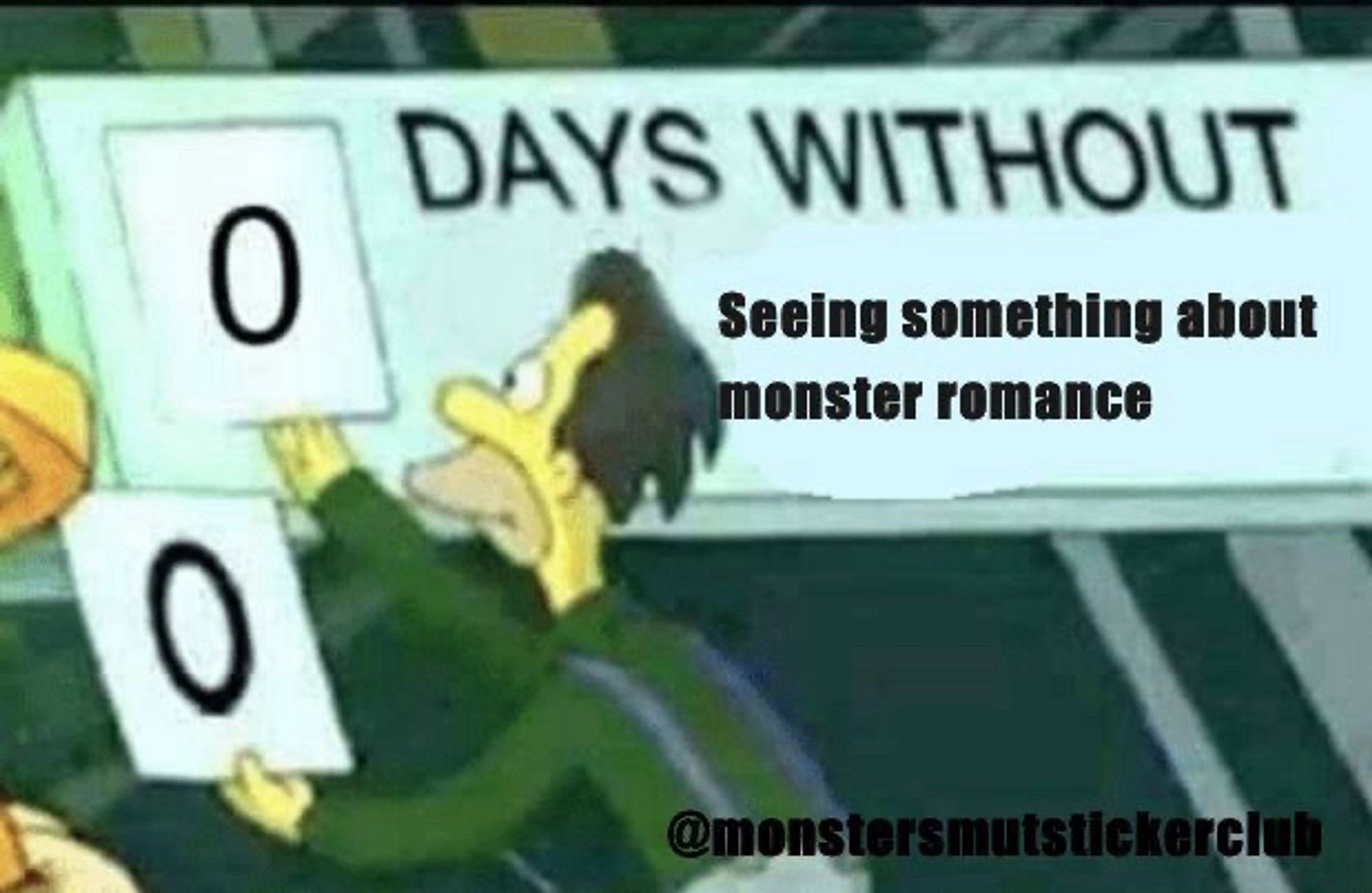 Monster romance meme