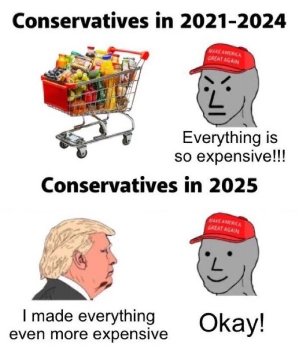 Alt text Trump makes everything more expensive 