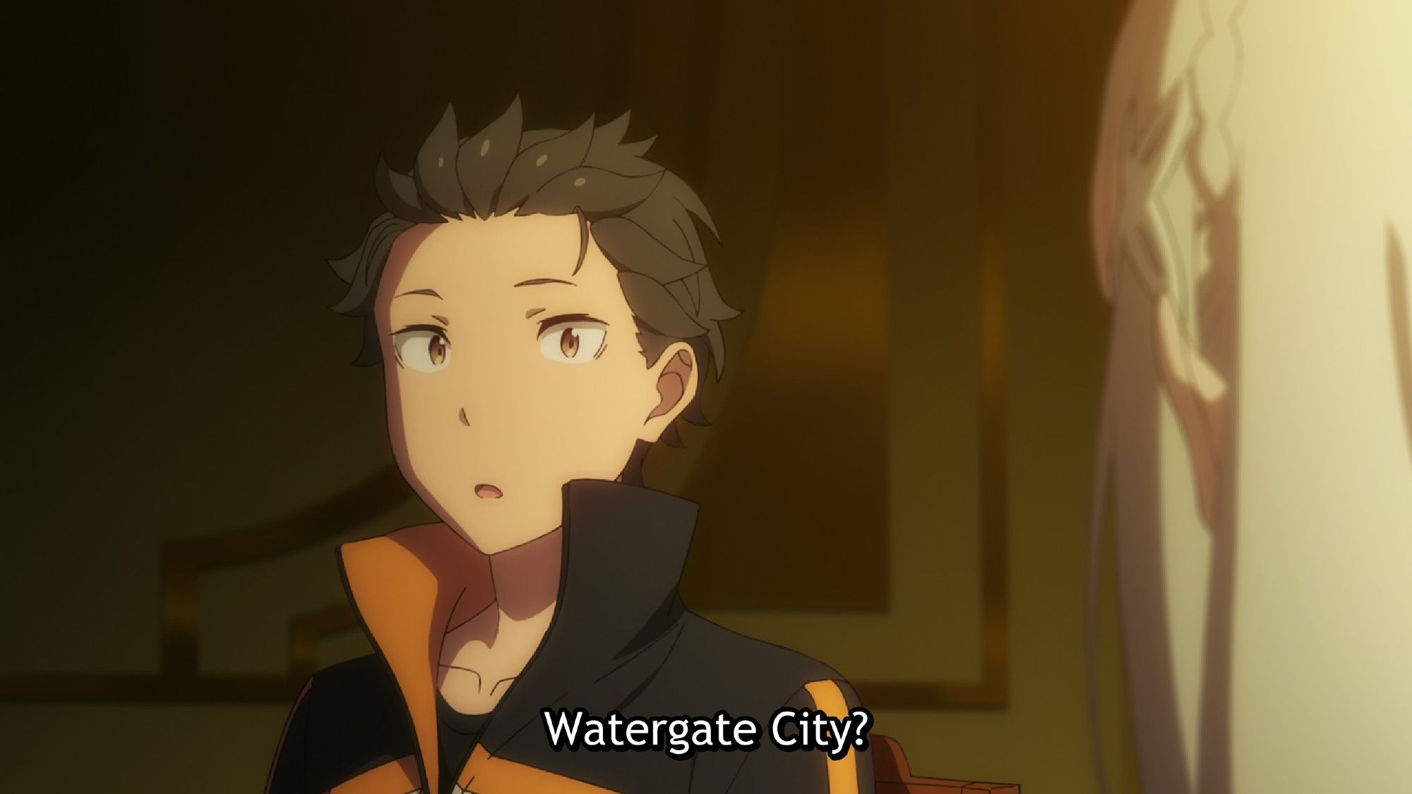 "Watergate City?" -Subaru Natsuki