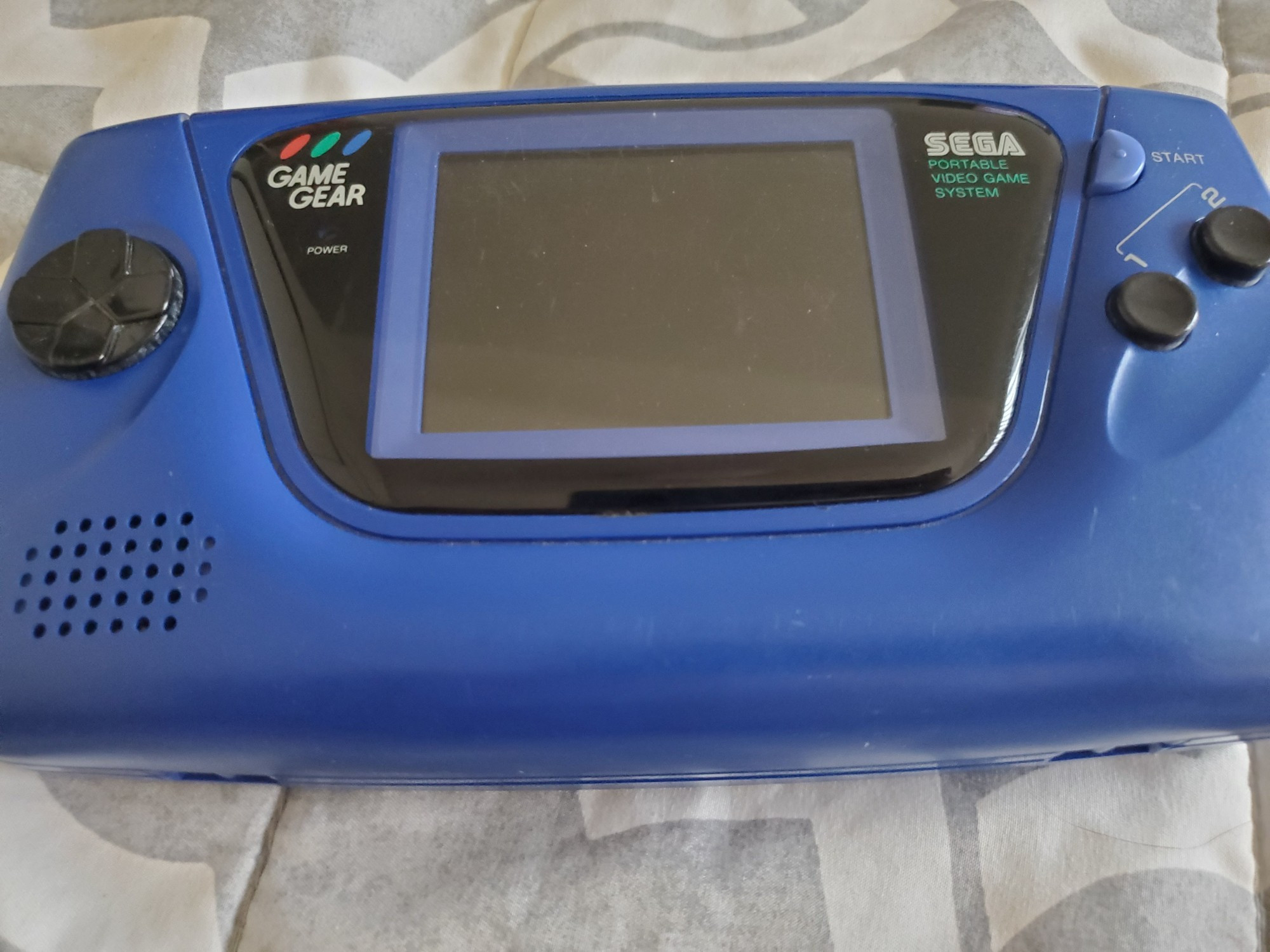 Blue Sega Game Gear