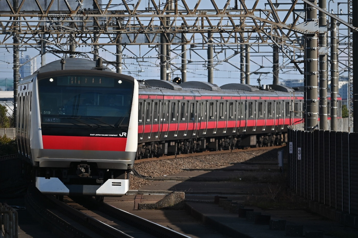 1414Y 各駅停車 東京行き E233系ケヨ519編成