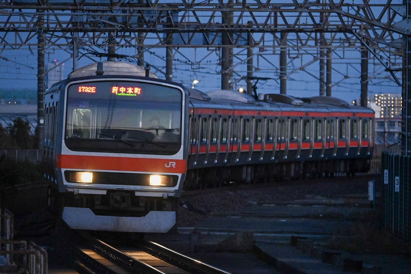 1732E 各駅停車 府中本町行き E231系MU31編成