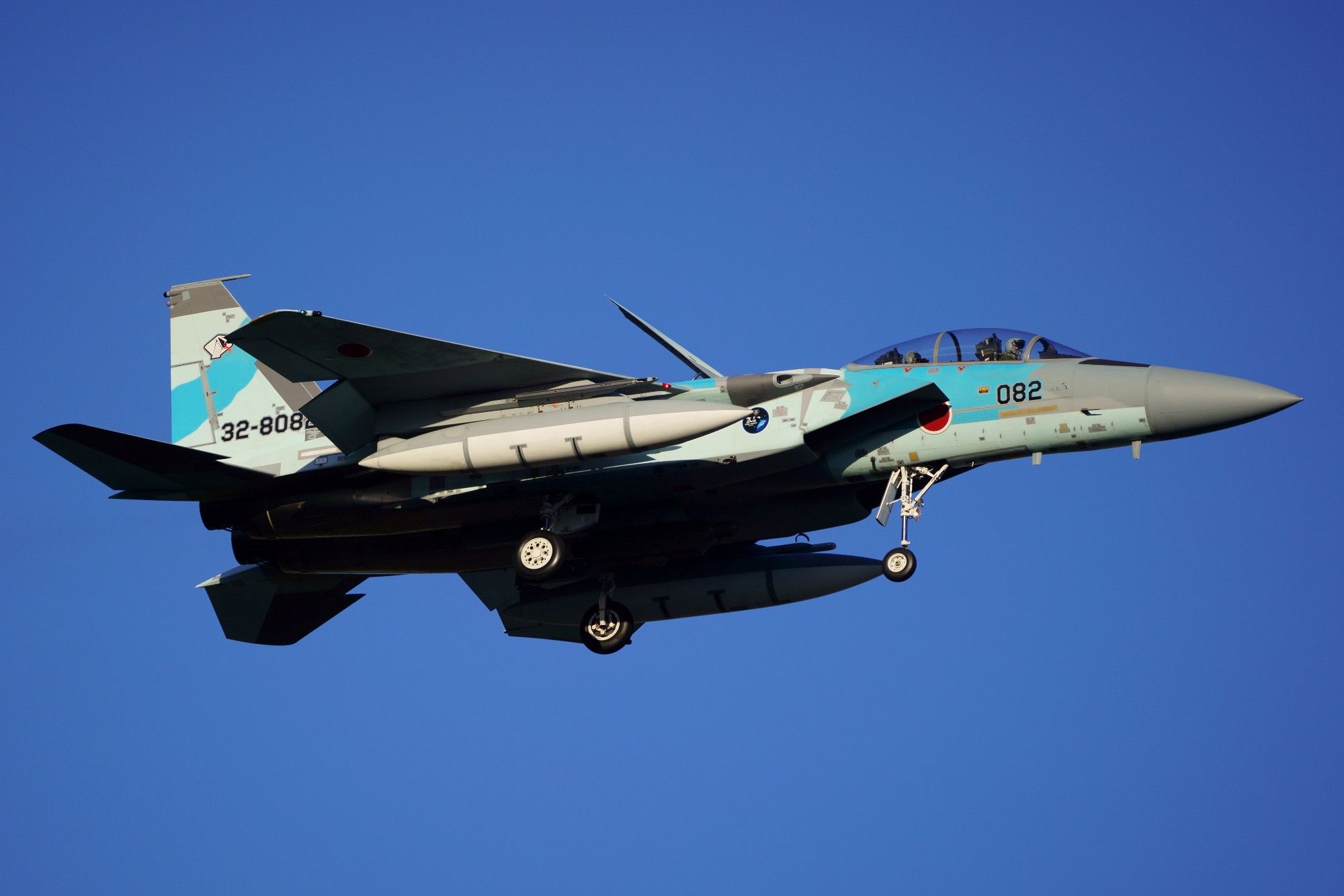 JASDF Tactical Fighter Training Group F-15DJ “Ramune” 32-8082 at Chitose Air Base / RJCJ