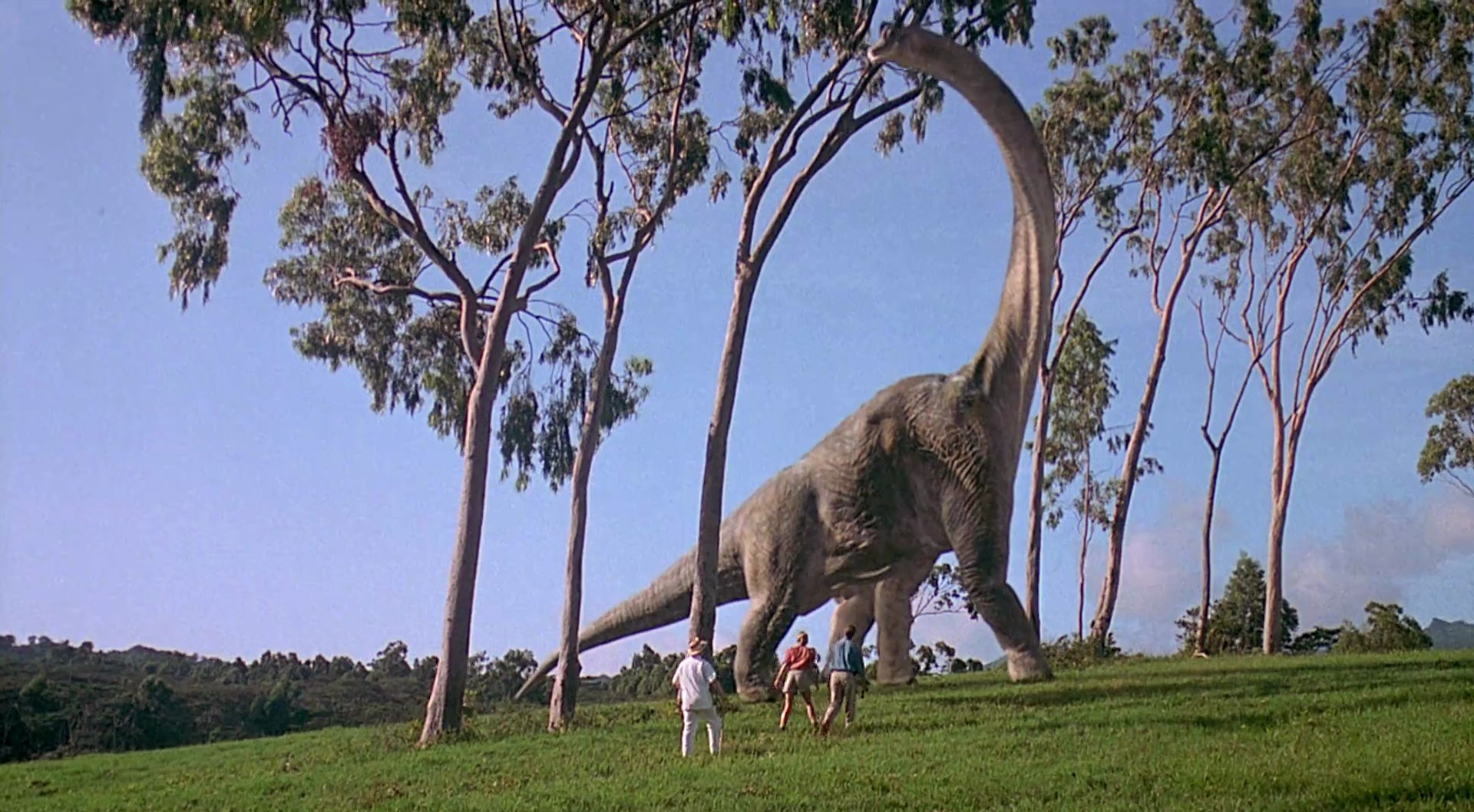 Diplodocus scene from Jurassic Park