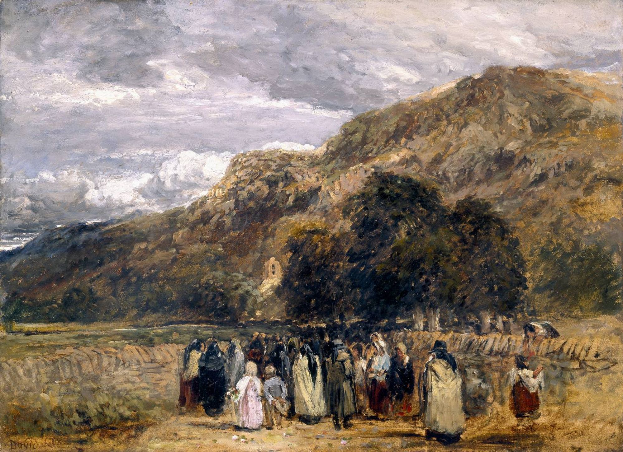 A Welsh Funeral, Betwys-y-Coed