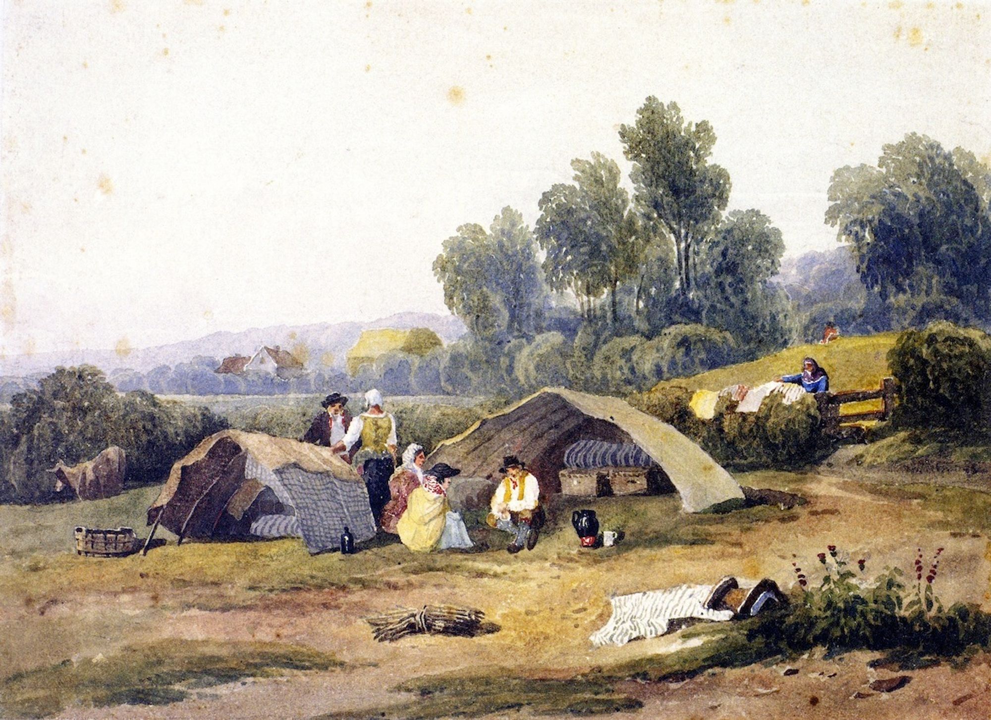 Gipsies on Dulwich Common