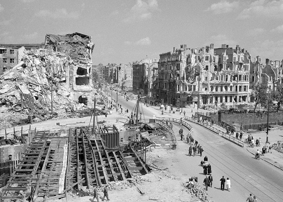 Berlin in ruins, 1945
