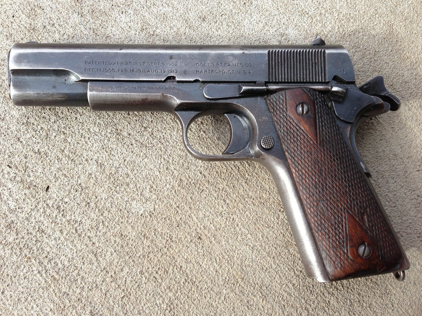Image of a Colt 1911