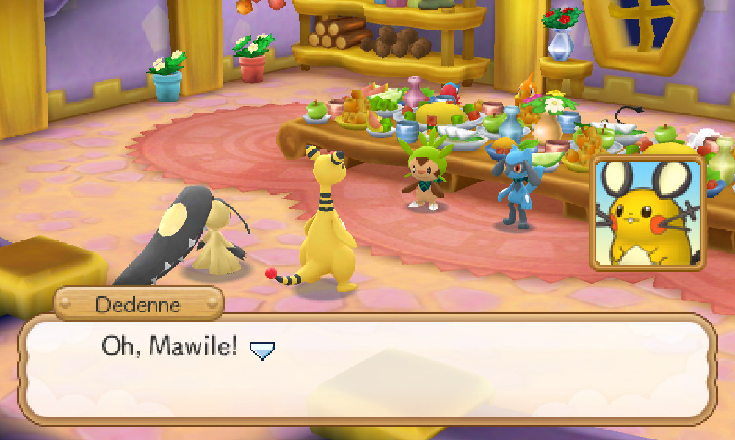 mawile's first on-screen apperance