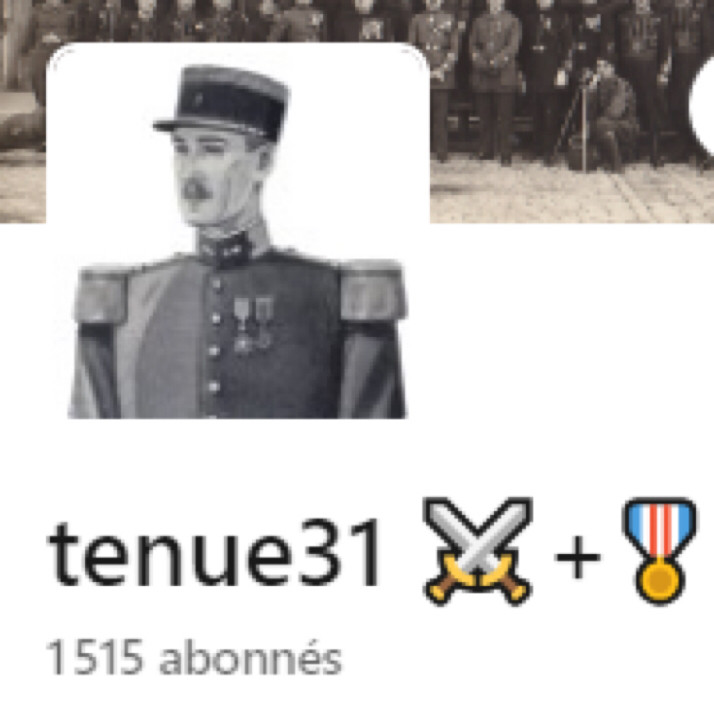 Photo de profil de tenue31 sur LinkedIn indiquant 1515 abonnés.