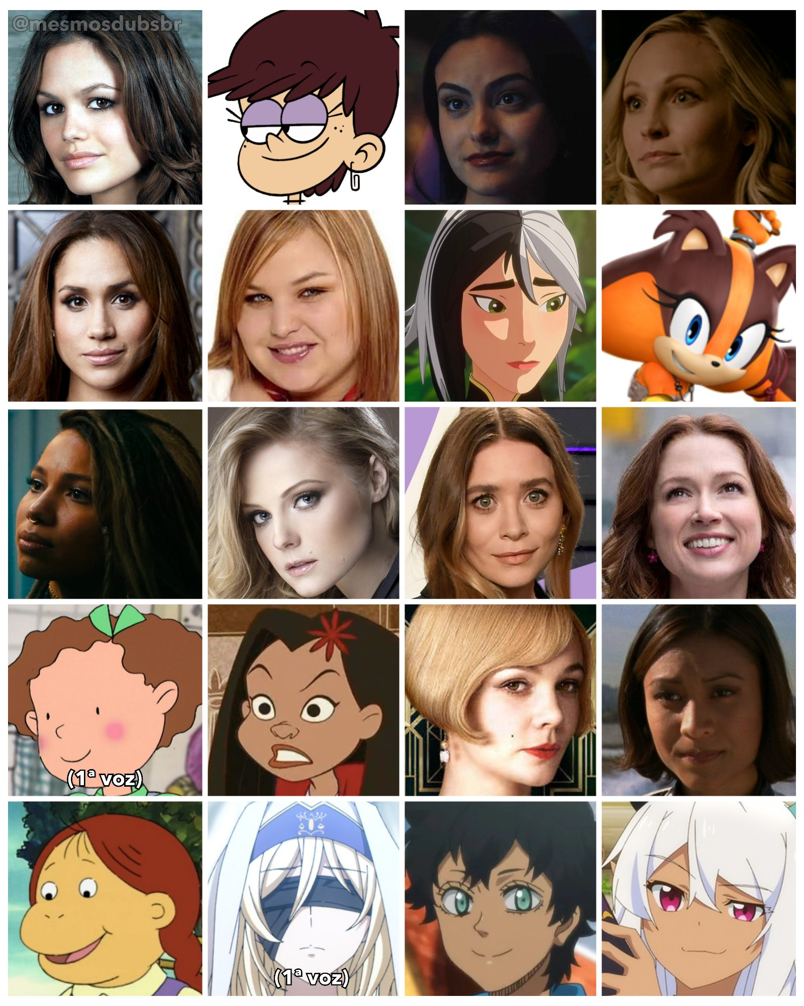 Mais trabalhos de dublagem de Mariana Torres:

- Summer Roberts (The O.C.)
- Kimmy Schmidt (Unbreakable Kimmy Schmidt)
- Celina Ferrer (Rebelde)
- Veronica Lodge (Riverdale)
- Caroline Forbes (Diários de um Vampiro)
- Rachel Zane (Suits)
- Luna Loud (The Loud House)
- Sticks (Sonic Boom)
- Beelzebub (I've Been Killing Slimes For 300 Years and Maxed Out My Level)
- Sol Marron (Black Clover)
- Ana Layevska
- Ashley Olsen
- Claudia (O Príncipe Dragão)
- Helena (As Trigêmeas; 1ª voz)
- LaCienega (A Família Radical)
- Daisy Buchanan (O Grande Gatsby)
- Alyssa Enrile / Ranger Tigre Branca (Power Rangers: Força Animal)
- Muffy Crosswire (Arthur)
- Dama da Espada (Goblin Slayer; 1ª voz)
- Canário Negro (Aves de Rapina)