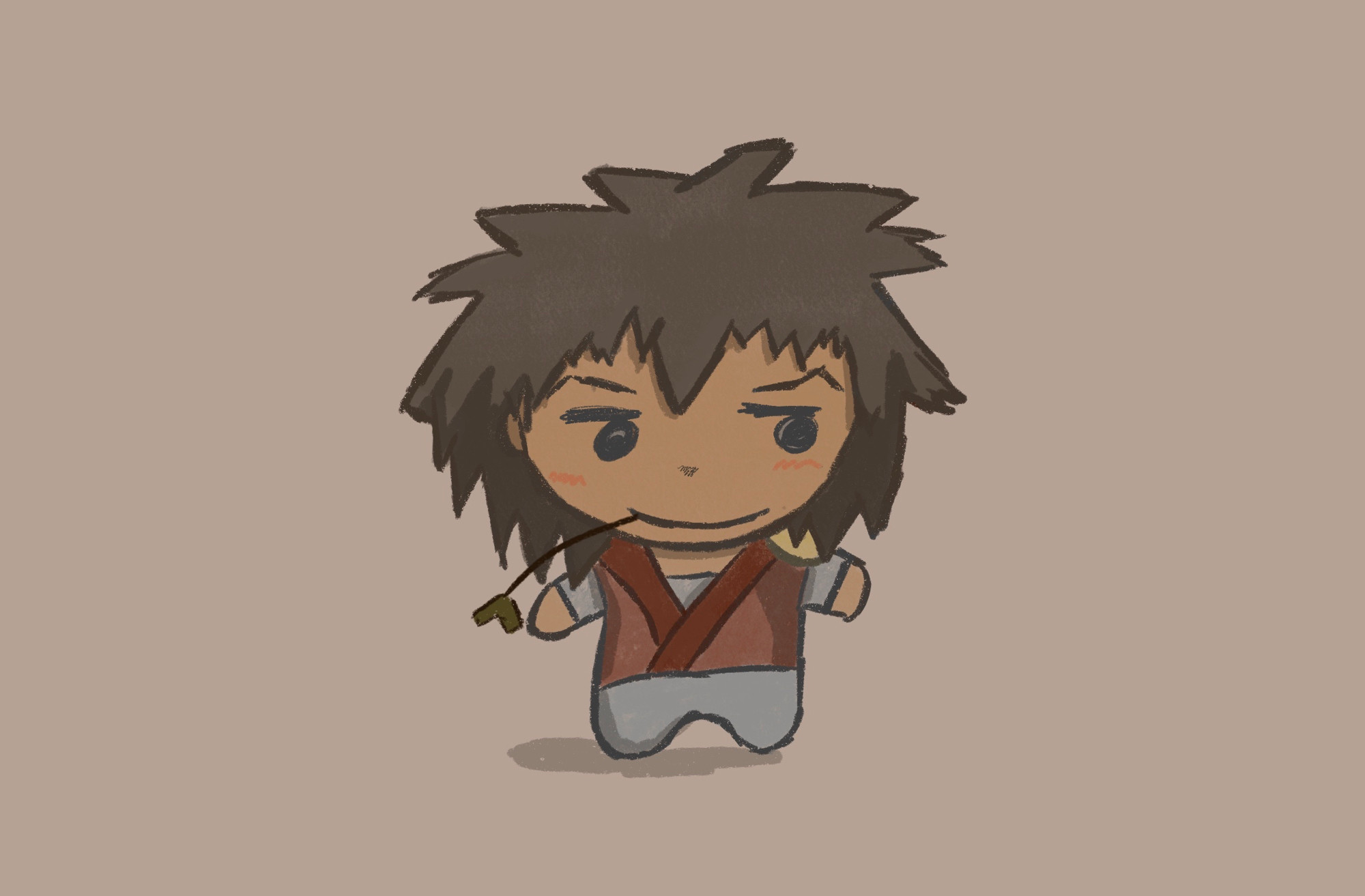 chibi version of Jet from Avatar the Last Airbender