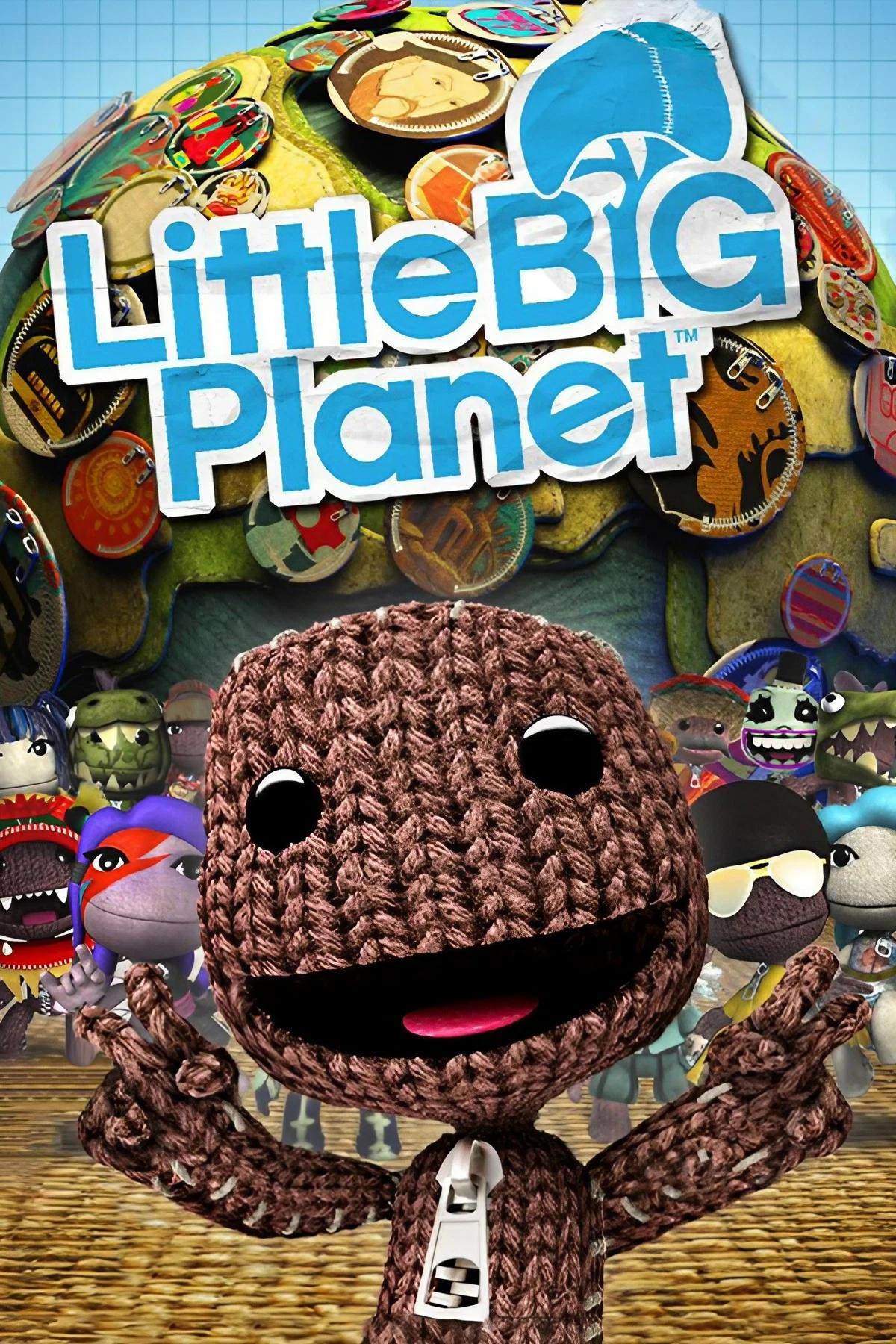 Game cover for Little Big Planet.