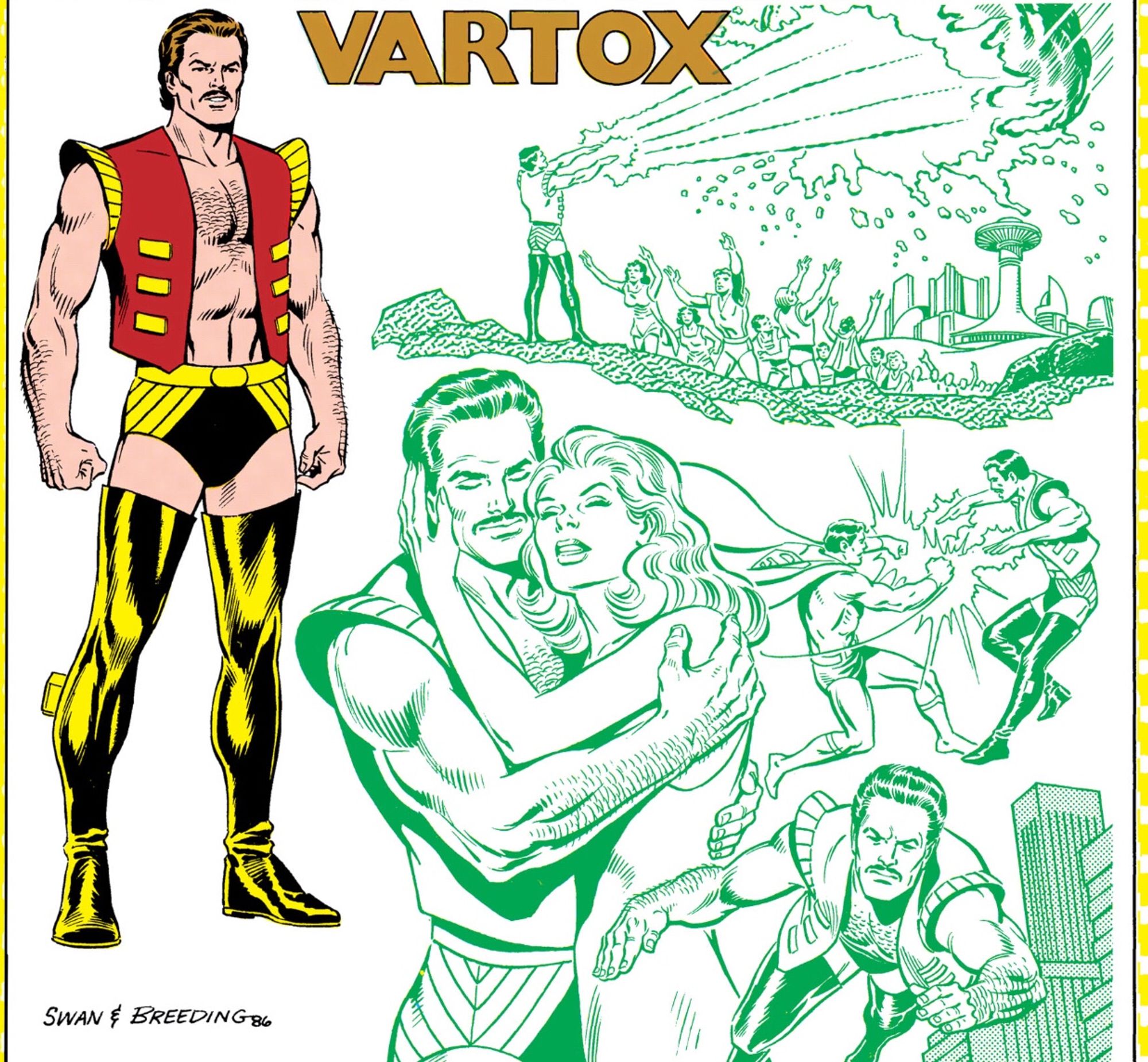 Vartox by Curt Swan & Brett Breeding